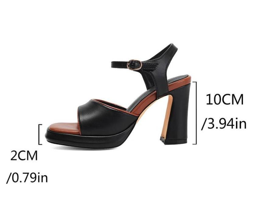 Women’s Ankle Strap High Heels Sandals Dress Casual Party Ladies Outdoor Shoes