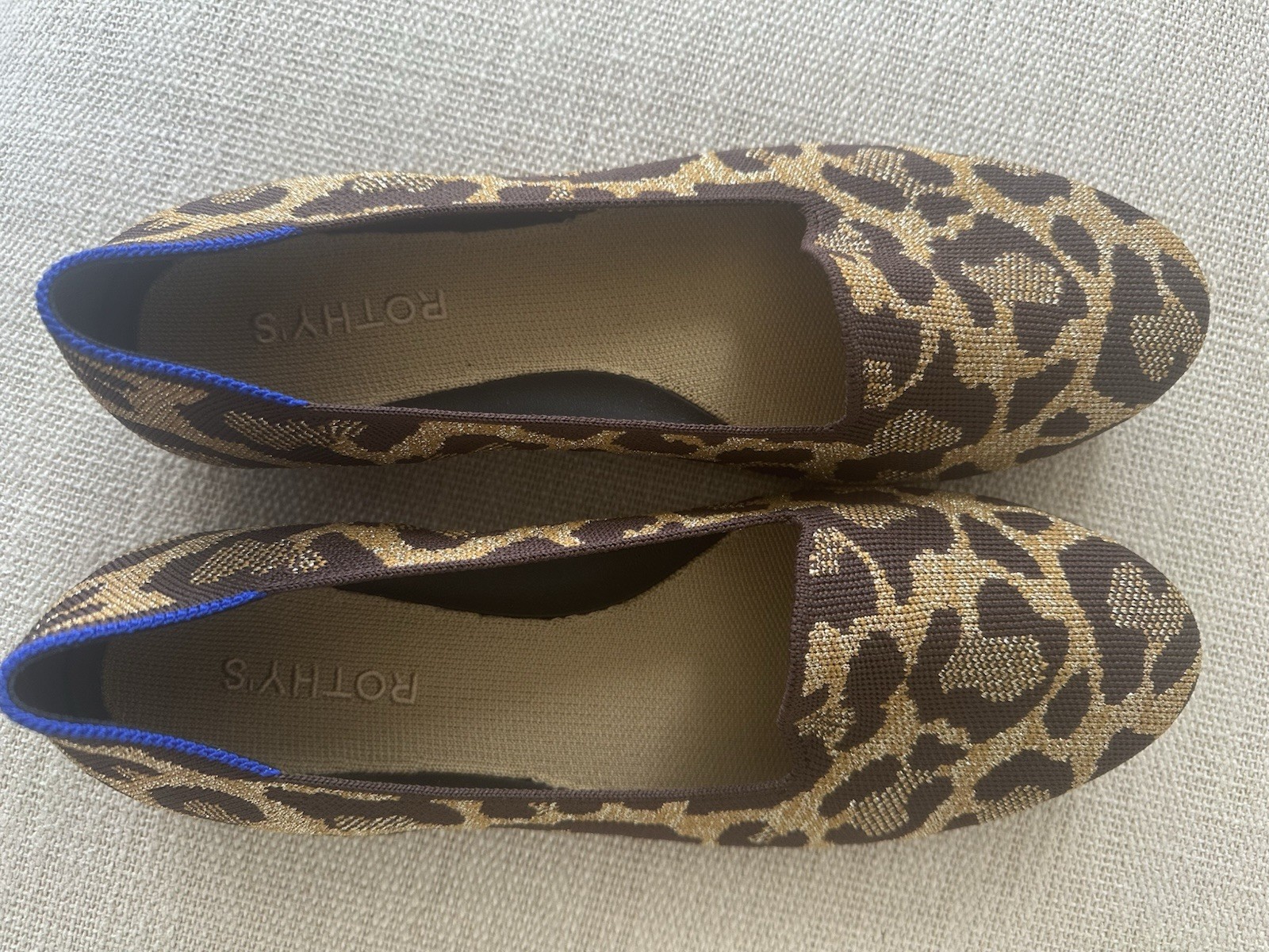 Rothy’s Size 10 Leopard Loafer Excellent Condition