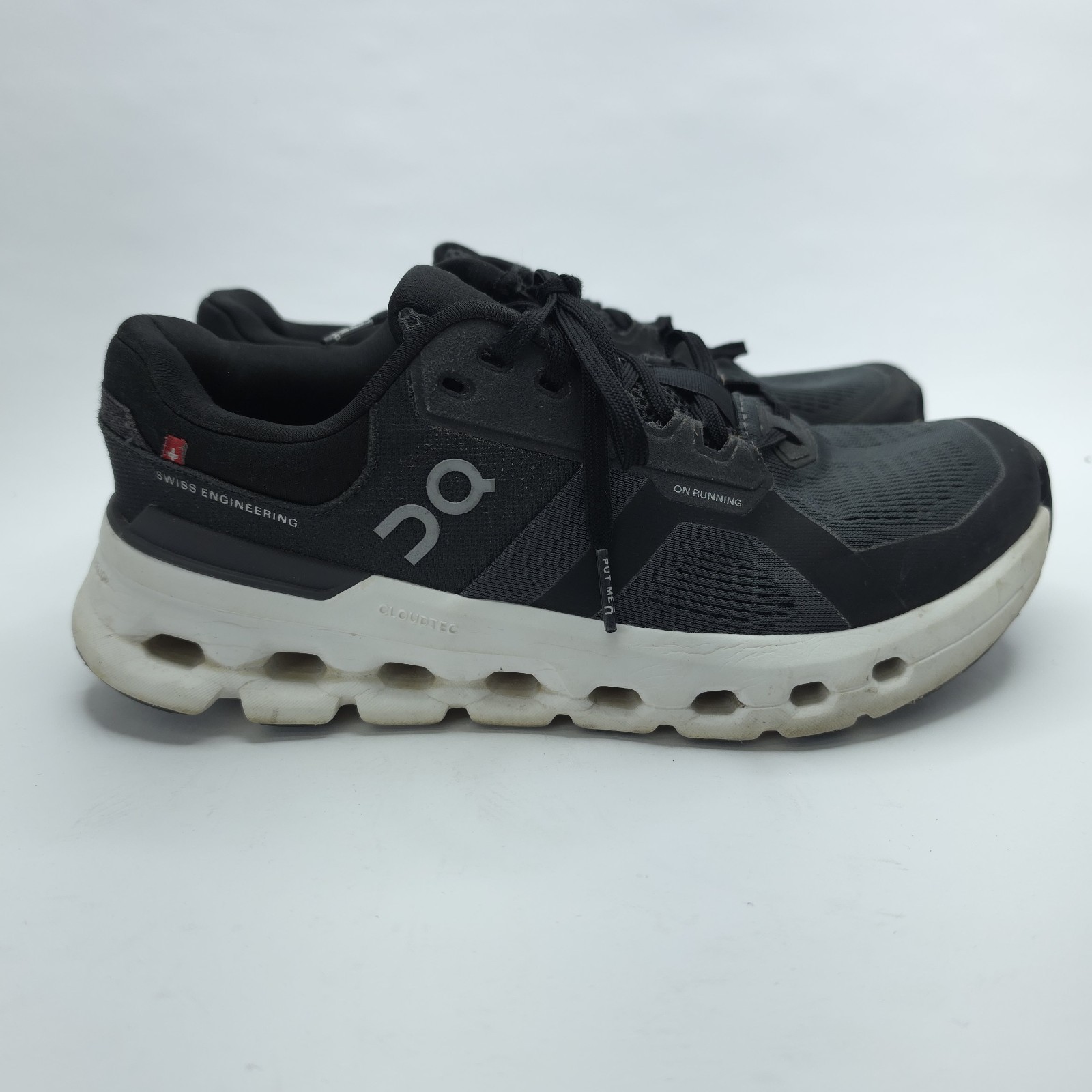 On Cloudrunner 2 Womens Size 7.5 Eclipse Black Athletic Running Shoes Sneakers
