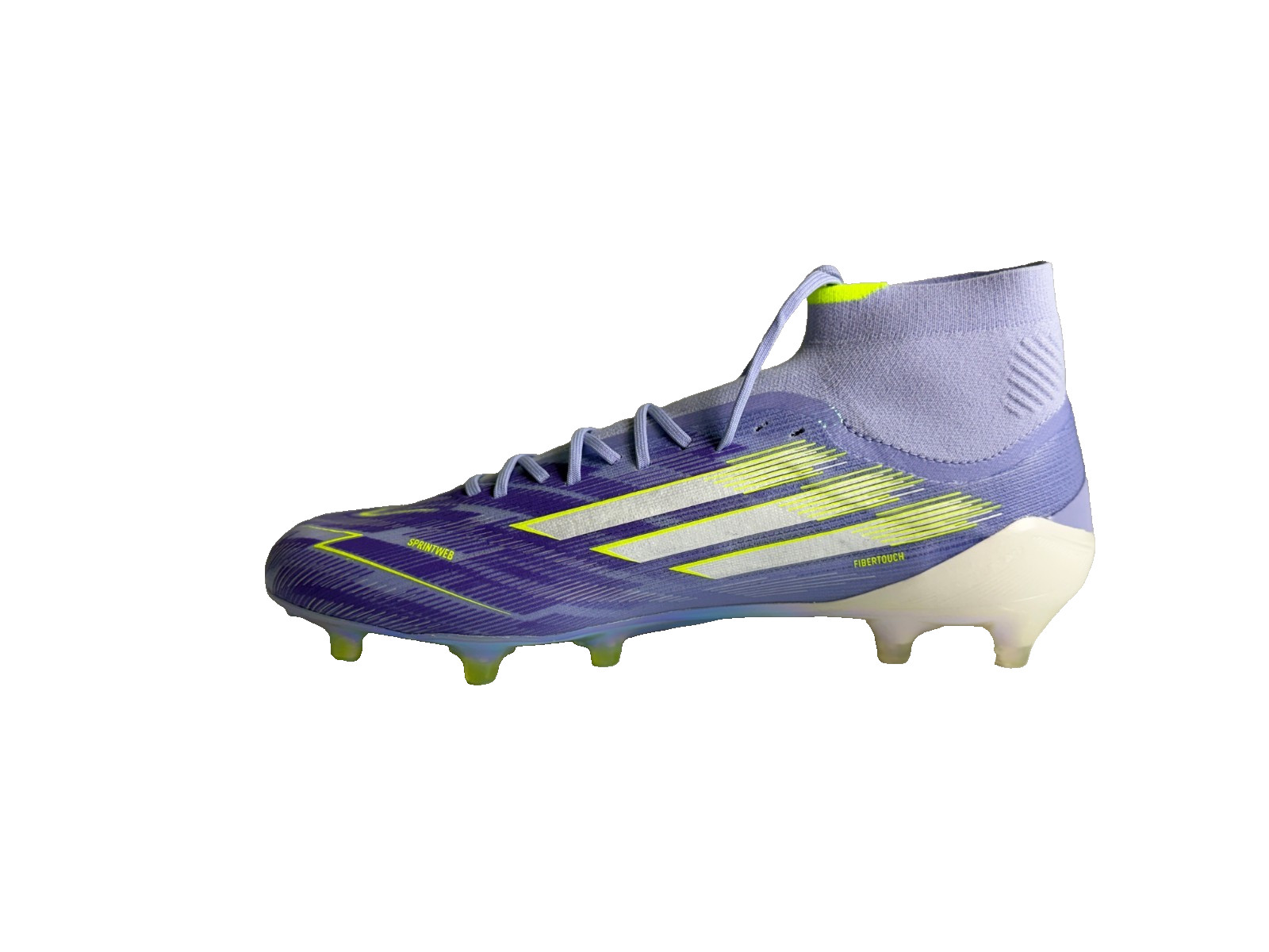 Adidas F50 Elite Sparkfusion Mid FG Soccer Cleats Violet Purple Women 10 JH7648
