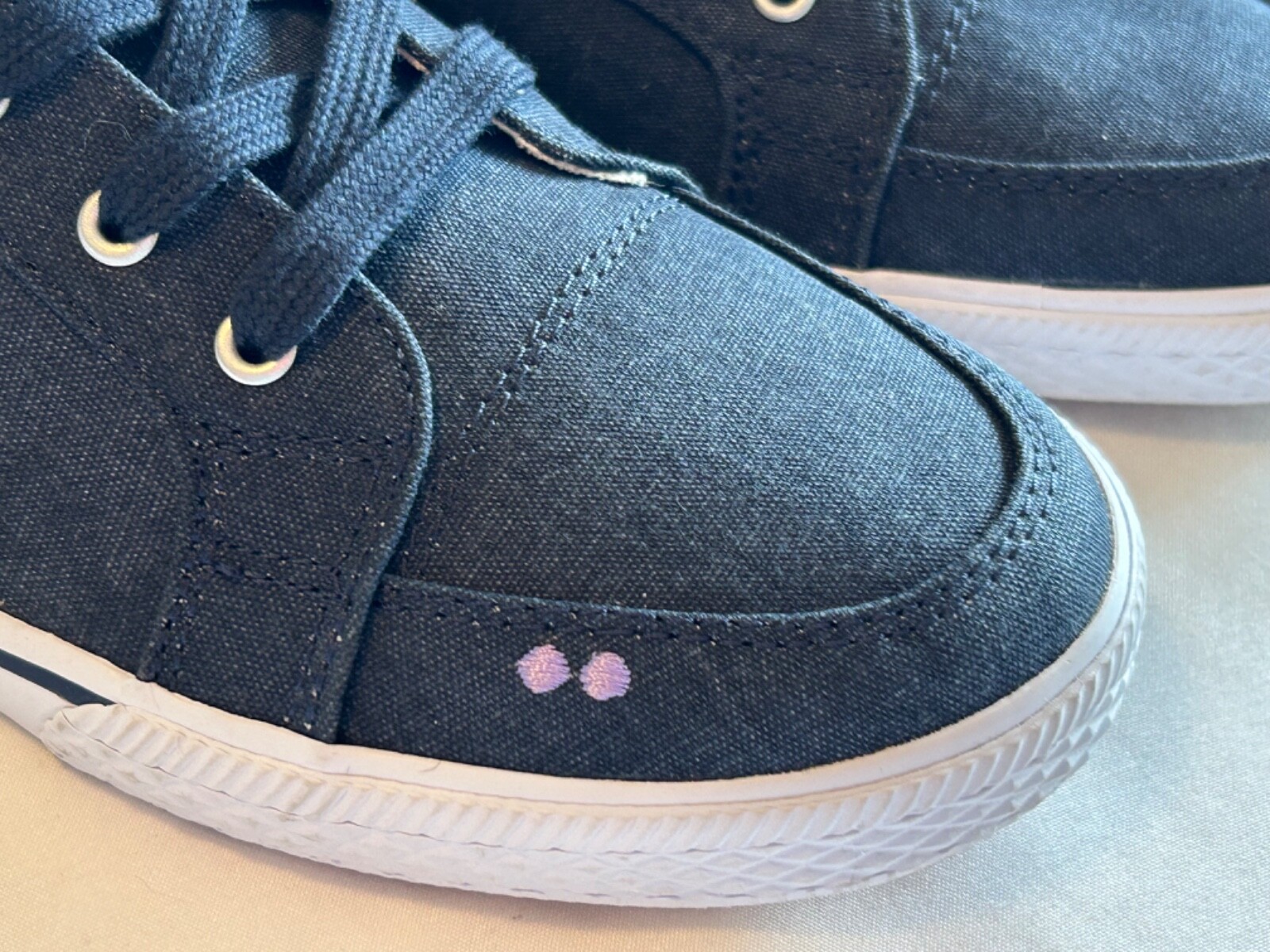 Women’s Ryka Emory Navy Blue Sneakers Lavender Accents US Sz 11 Euro 41 New!