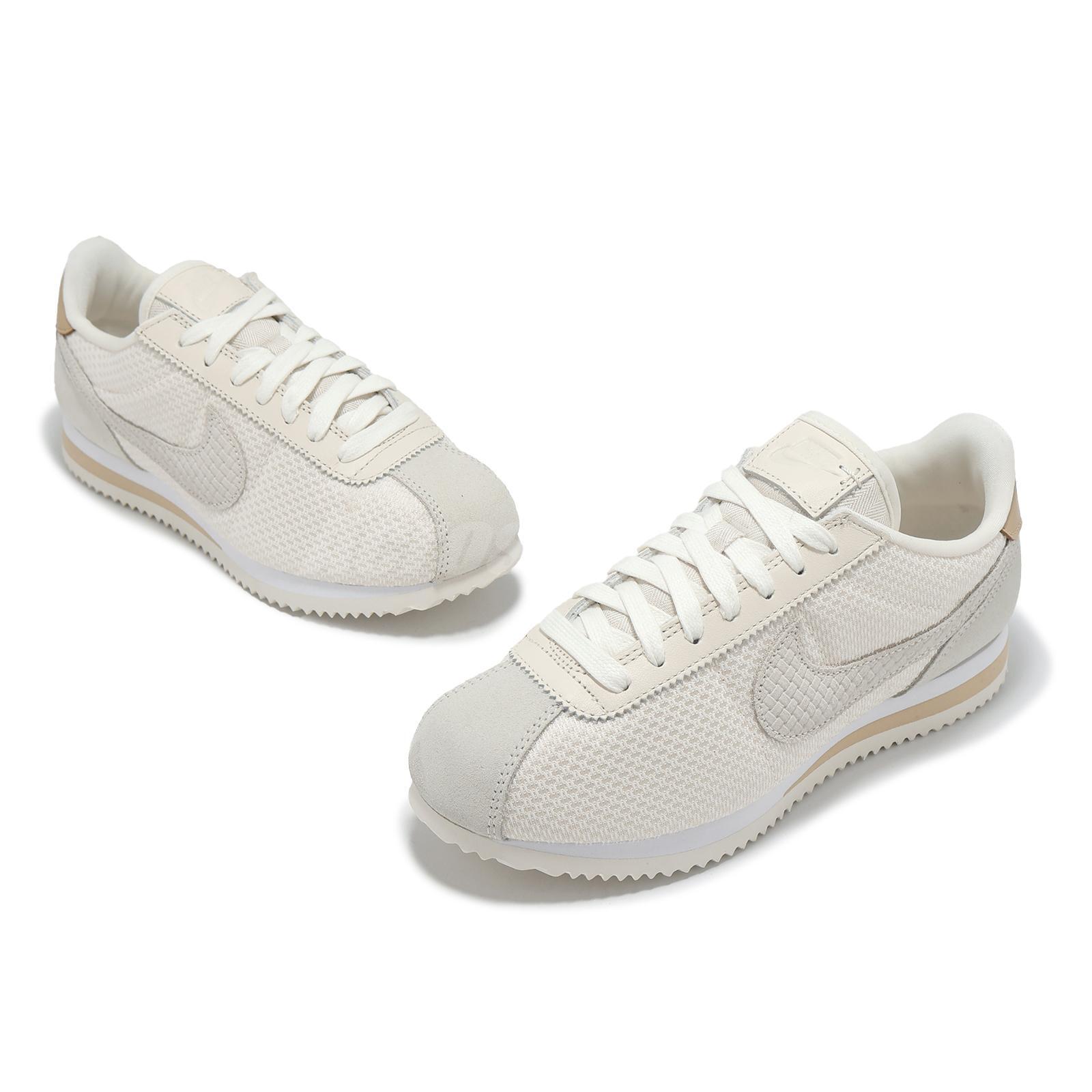 Nike Wmns Cortez Pearl White Pale Ivory Tan Sail Women Casual Shoes IB8879-211