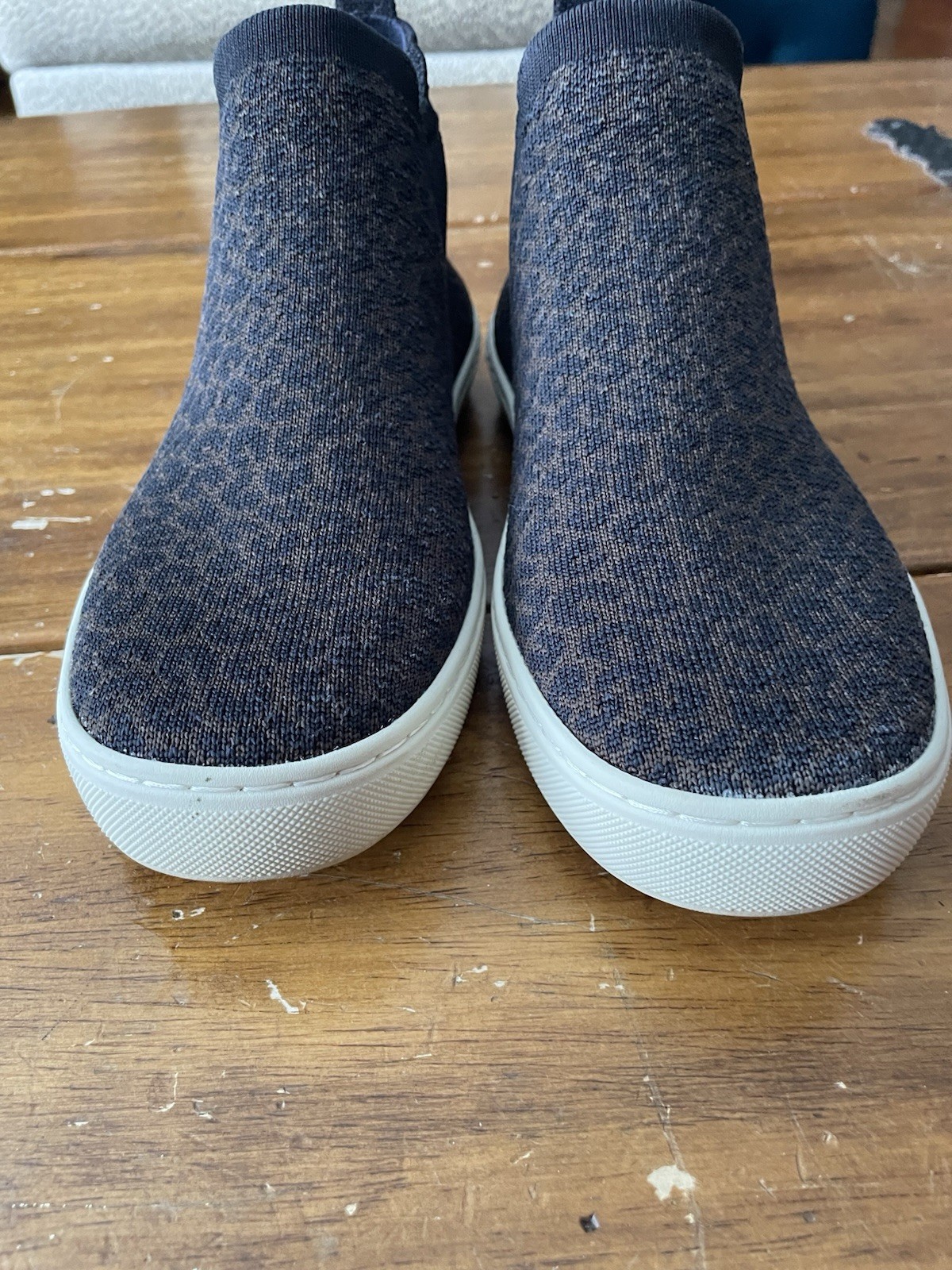 Rothy’s The Chelsea Ankle Boot Espresso Spot Leopard Size 7.5 Sneakers Shoes