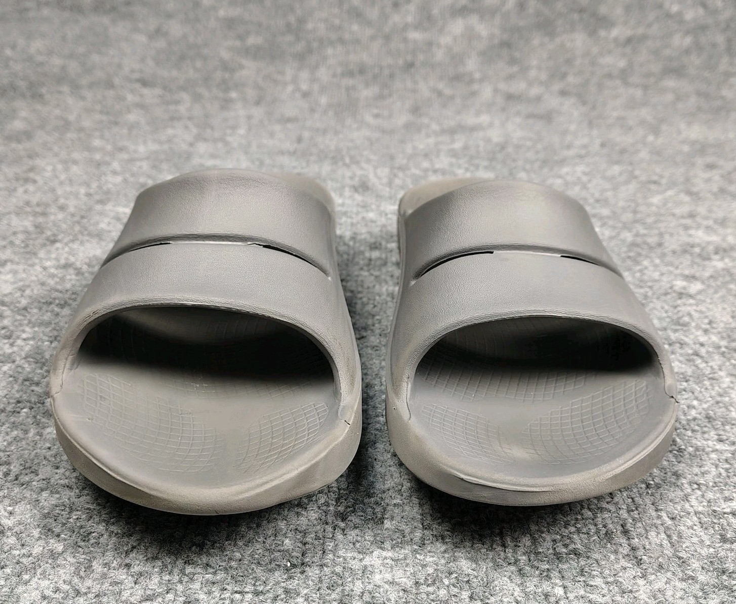 Oofos Ooahh W 10 M 8 Shoes Slip On Recovery Comfort Slide Sandals Gray