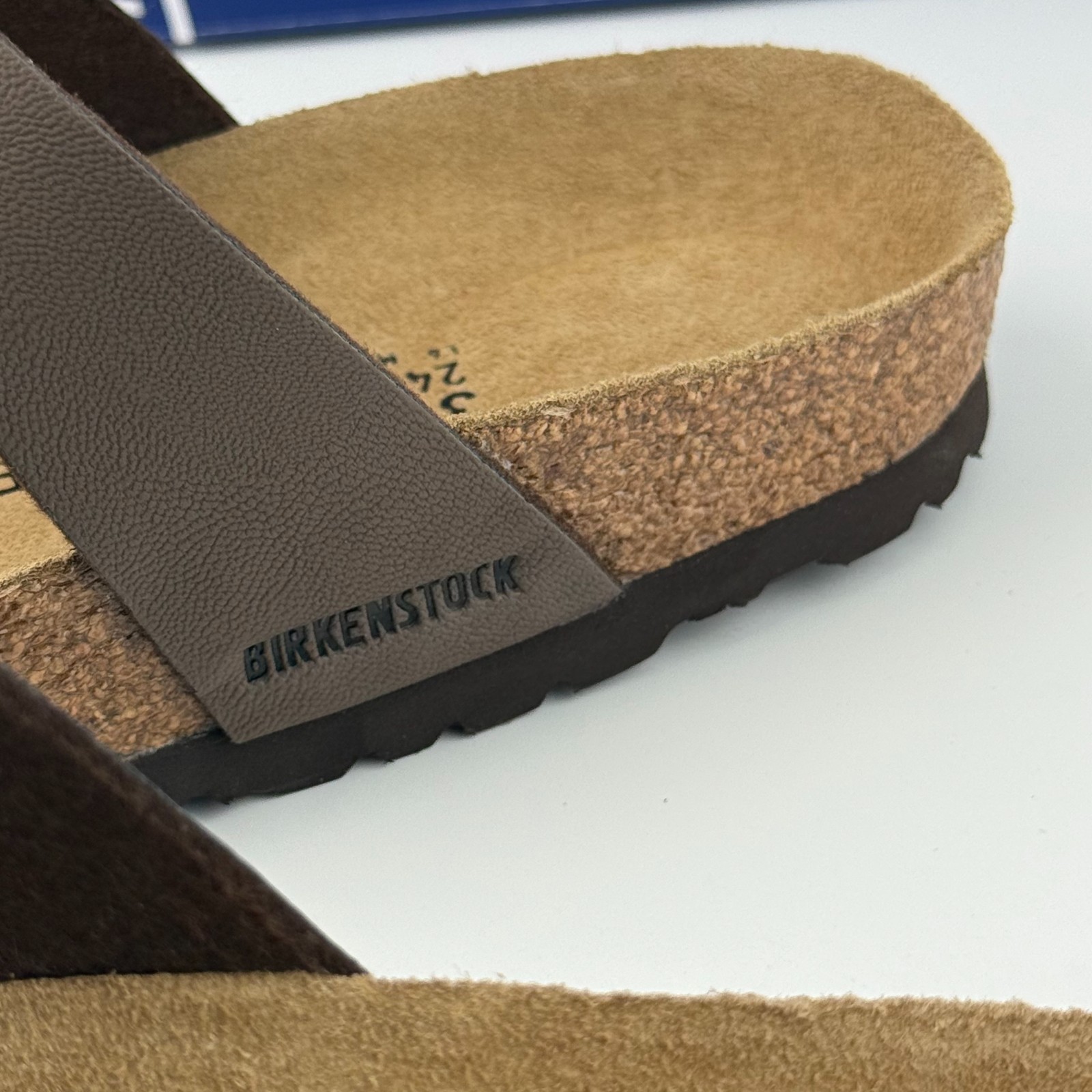 Birkenstock Mayari Birko-Flor Women’s Mocha Leather Wide Sandals Select Size