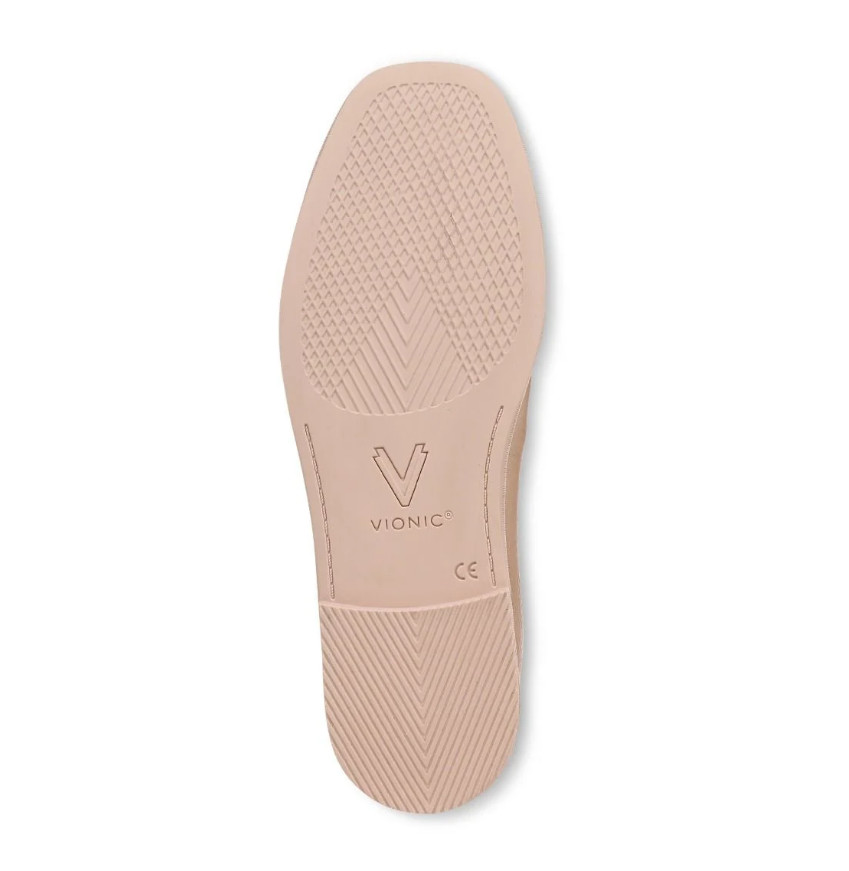 VIONIC Caroll 2.0 Ballet Flat Rugby Tan Leather