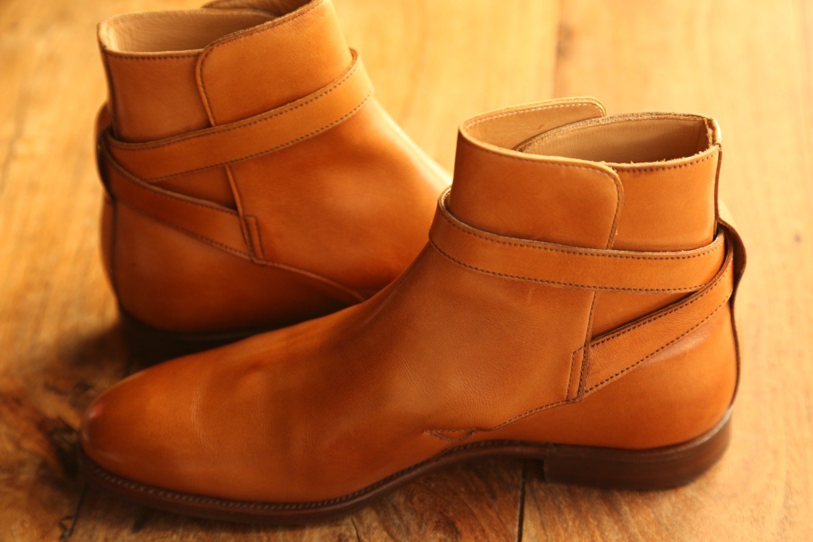 Crockett & Jones Holly Jodhpur Tan Brown Leather Boots Shoes Ladies UK 5.5