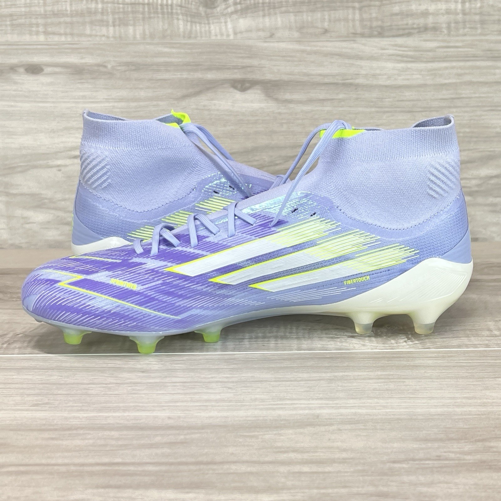 adidas F50 Sparkfusion Elite Mid FG AG Soccer Cleats Violet Womens 10 JH7648