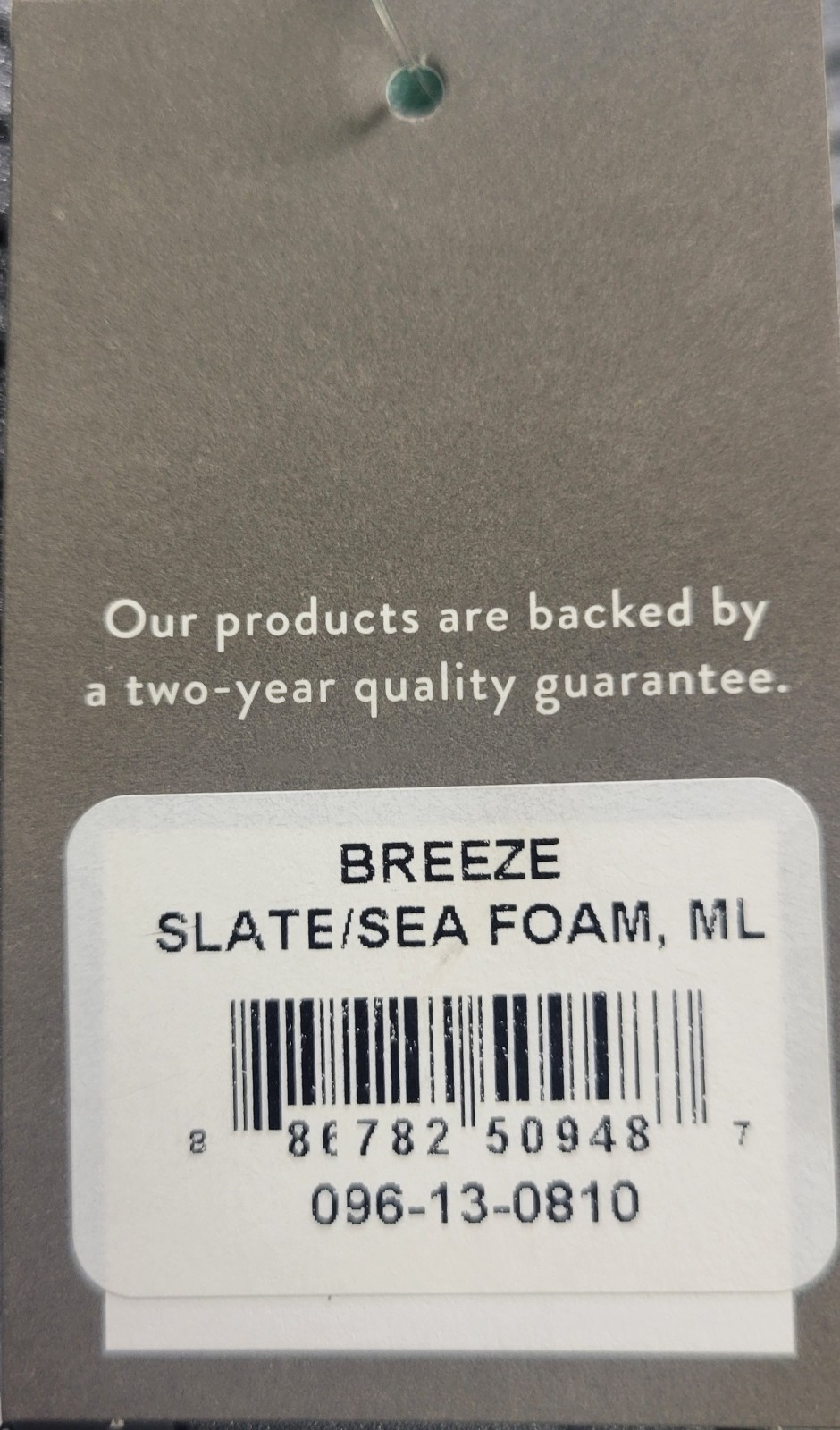 Okabashi Breeze Women’s Flip Flops – Slate/Sea Foam size M/L