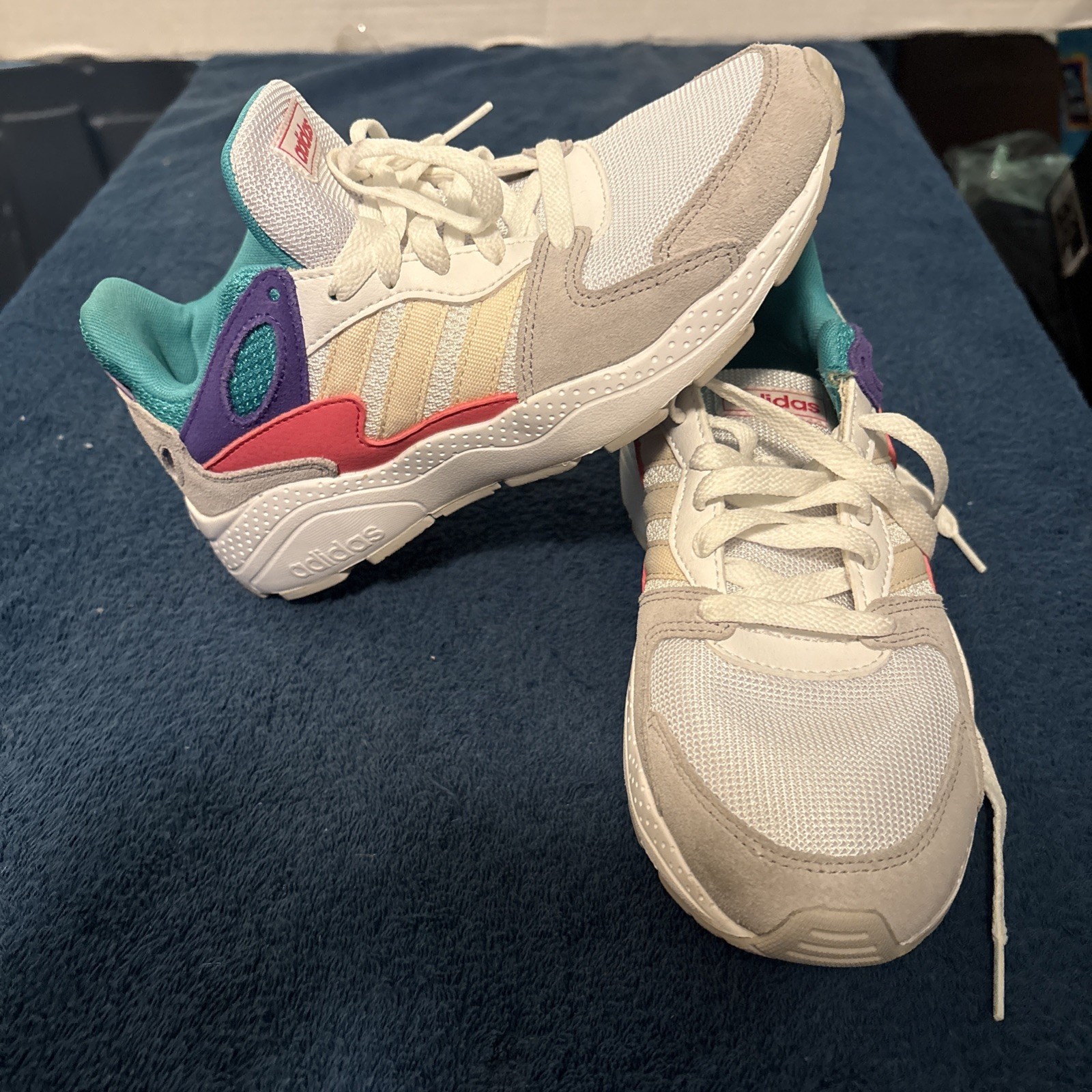 Adidas Crazychaos Cloudfoam Casual Sneakers Women’s Shoe Size 6 (1Y3001)
