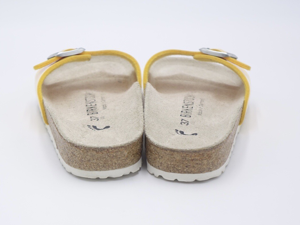 Birkenstock Madrid Birko-Flor Women’s Sandal Size 6 Medium/Narrow Yellow