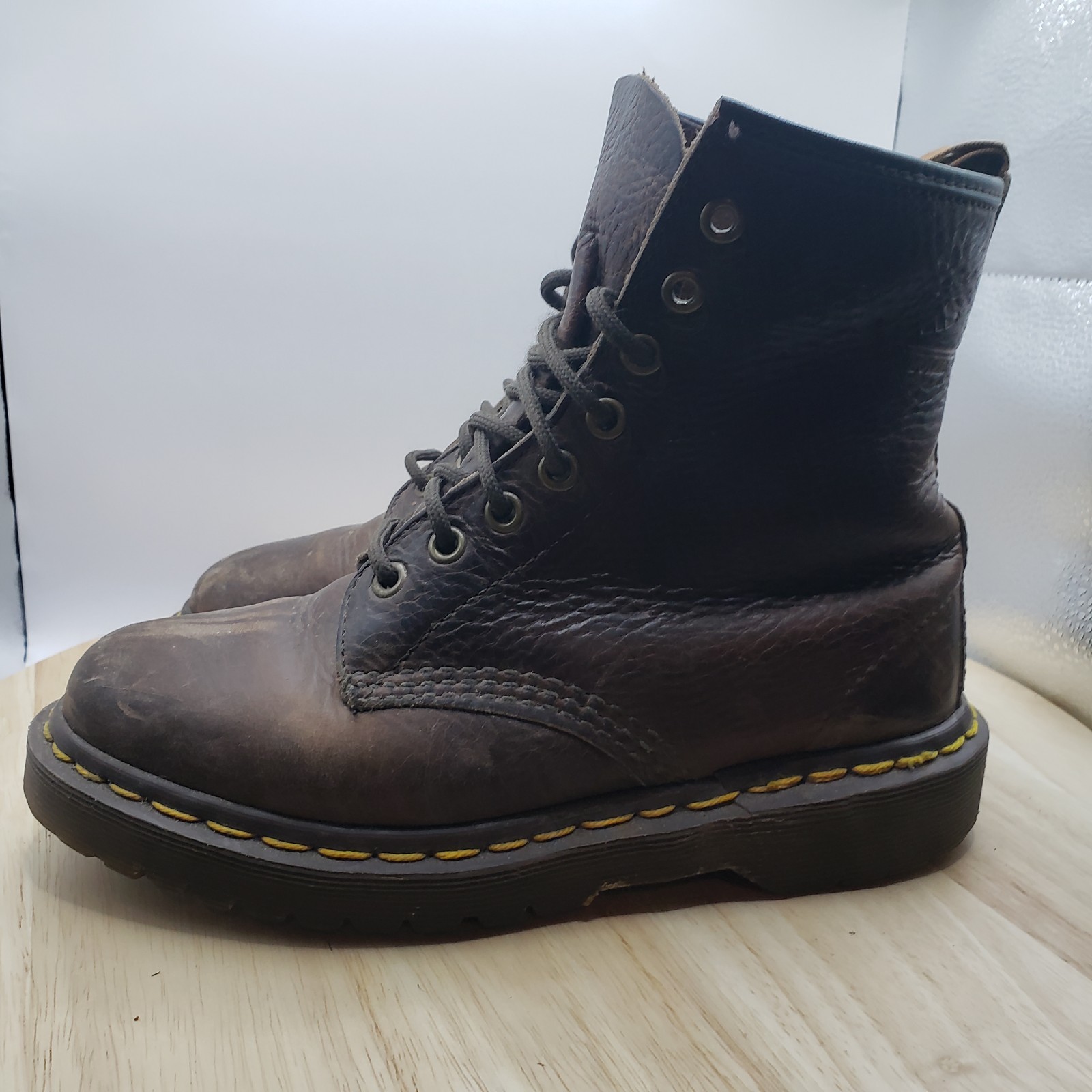 Dr. Martens Doc’s Boots 1460 Pascal leather Women’s Size US 5 brown