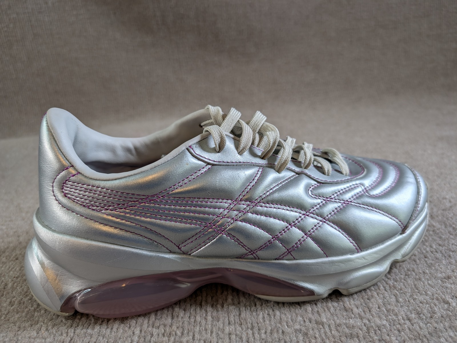 PUMA Cell Dome King ML x Dua Lipa Silver Purple Women’s Sneaker Shoes Size 10