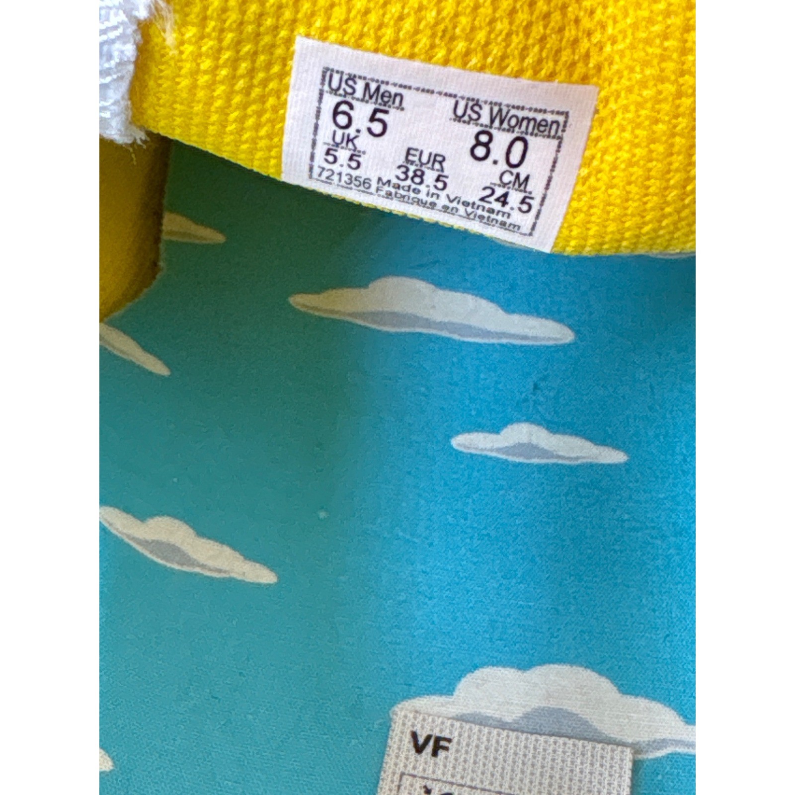 Vans x The Simpsons ComfyCush Slip-On Springfield Cast Multi Color Shoes 8W 6.5M