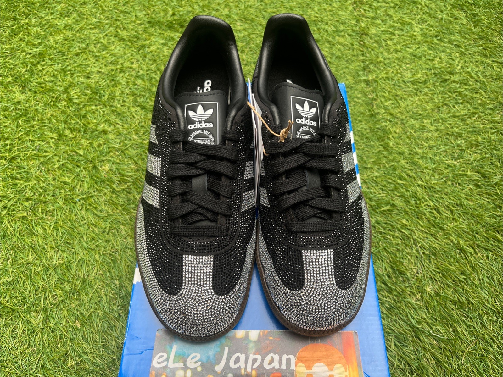 adidas Originals SAMBA OG IH9052 Rhinestone Black/White Women’s Sneakers