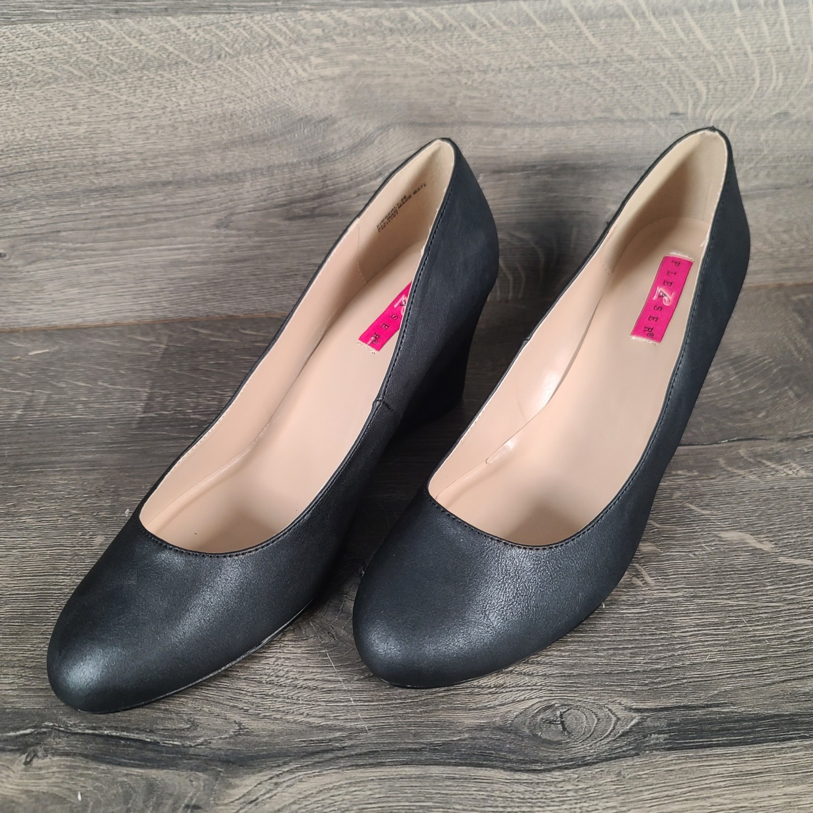Pleaser Kimberly 08 Women’s 15M Black Wedge Pump High Heel