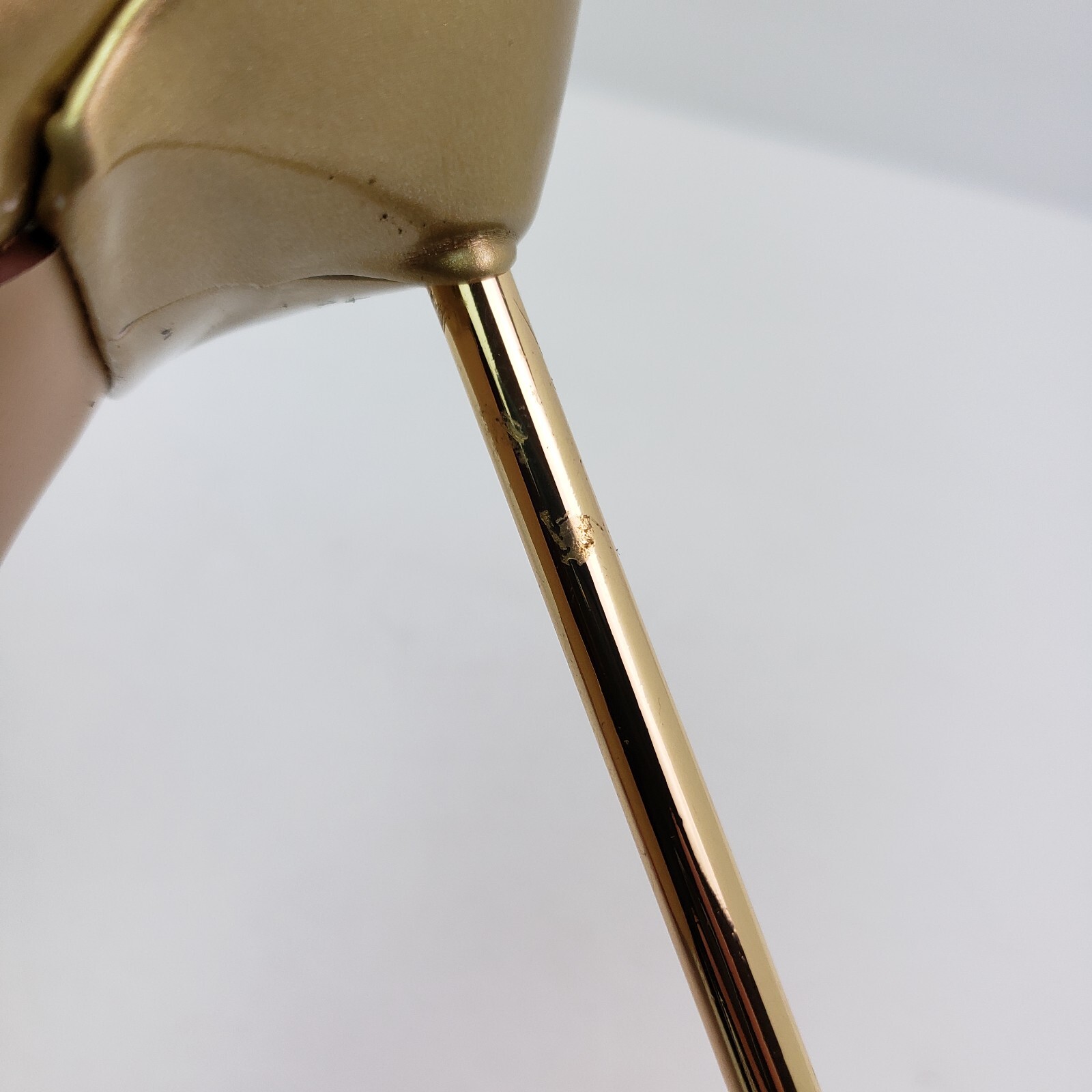 FSJ Womens Size 8 Gold Rhinestone Fashion Leg Ties Stiletto 4″Heels Pumps Shoes