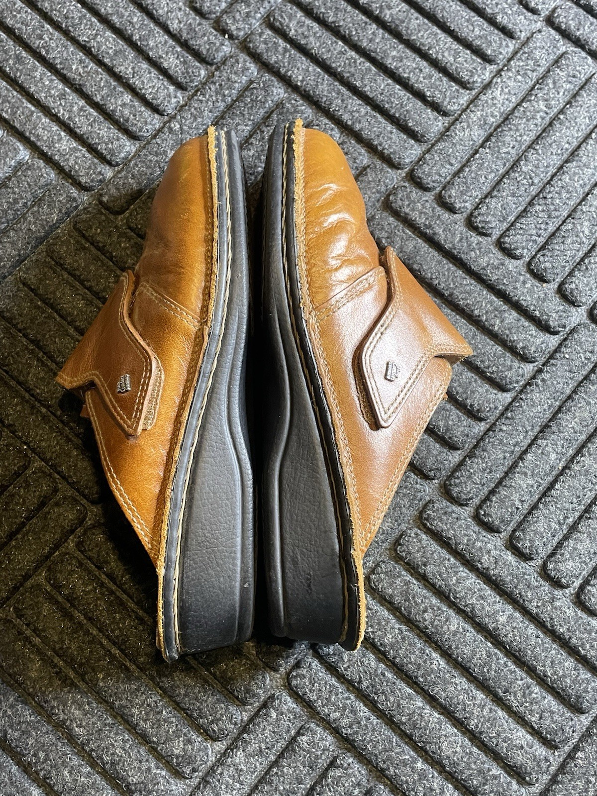 Finn Comfort Orb Women’s Brown Leather Clogs Size EU 41 US 10-10.5