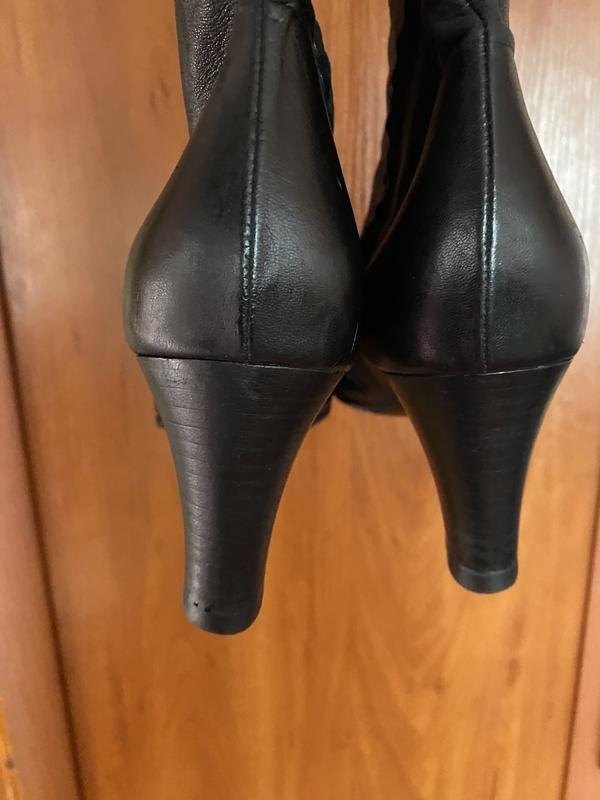 Women Bruno Magli boots black leather 40