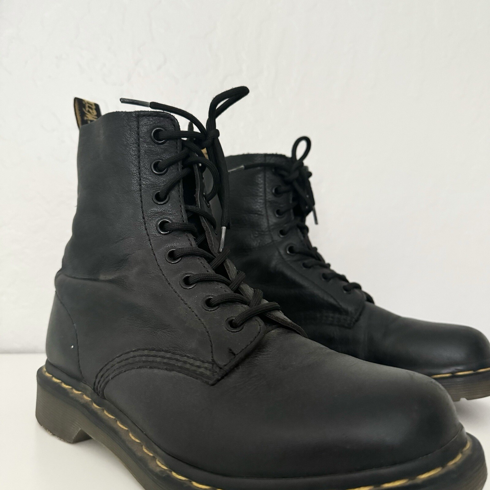 Dr. Martens Pascal 1460 Soft Leather Boots, Women’s Size 8