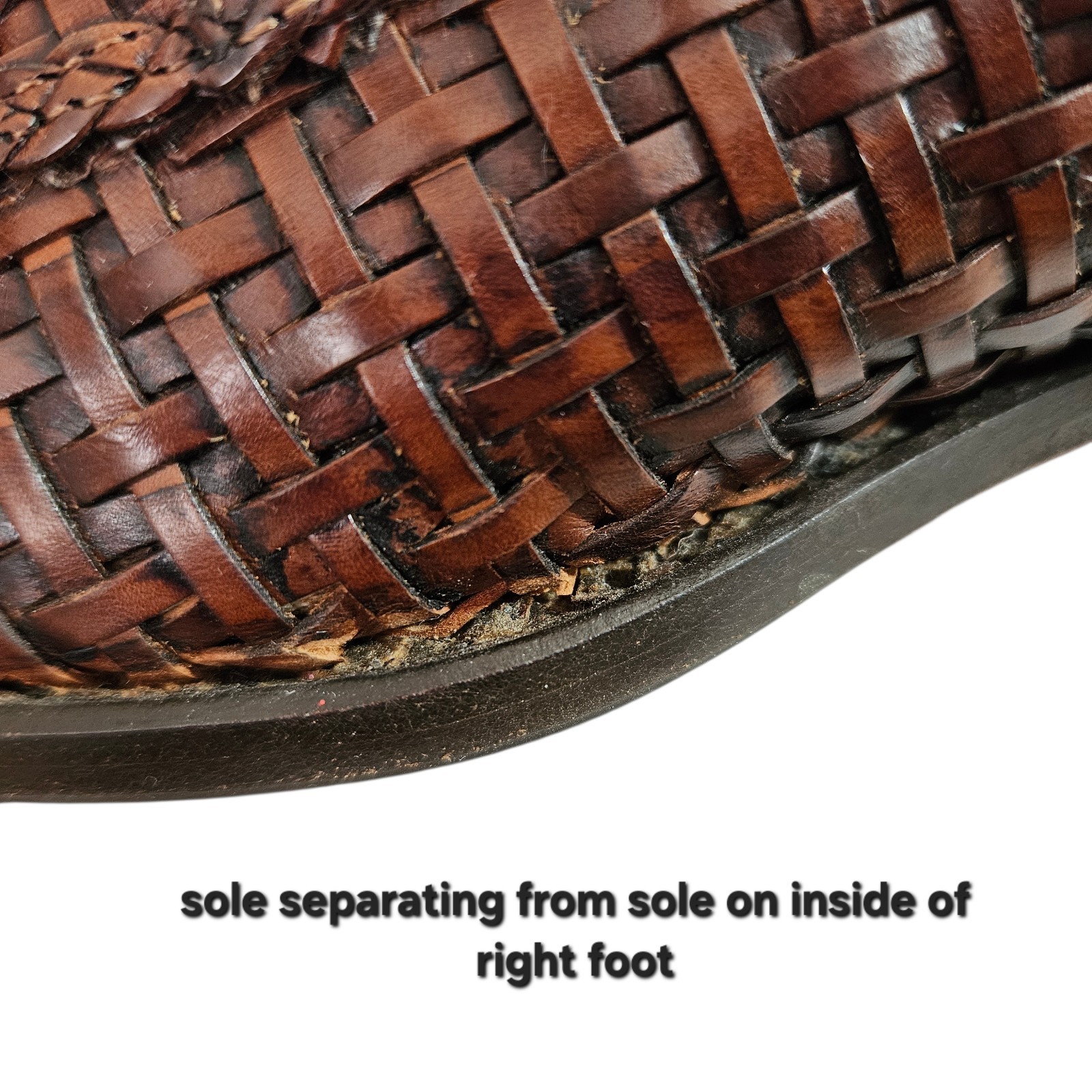 Vintage Womens Cole Haan Woven Loafer 8.5 SEE PICTURES READ DESCRIPTION