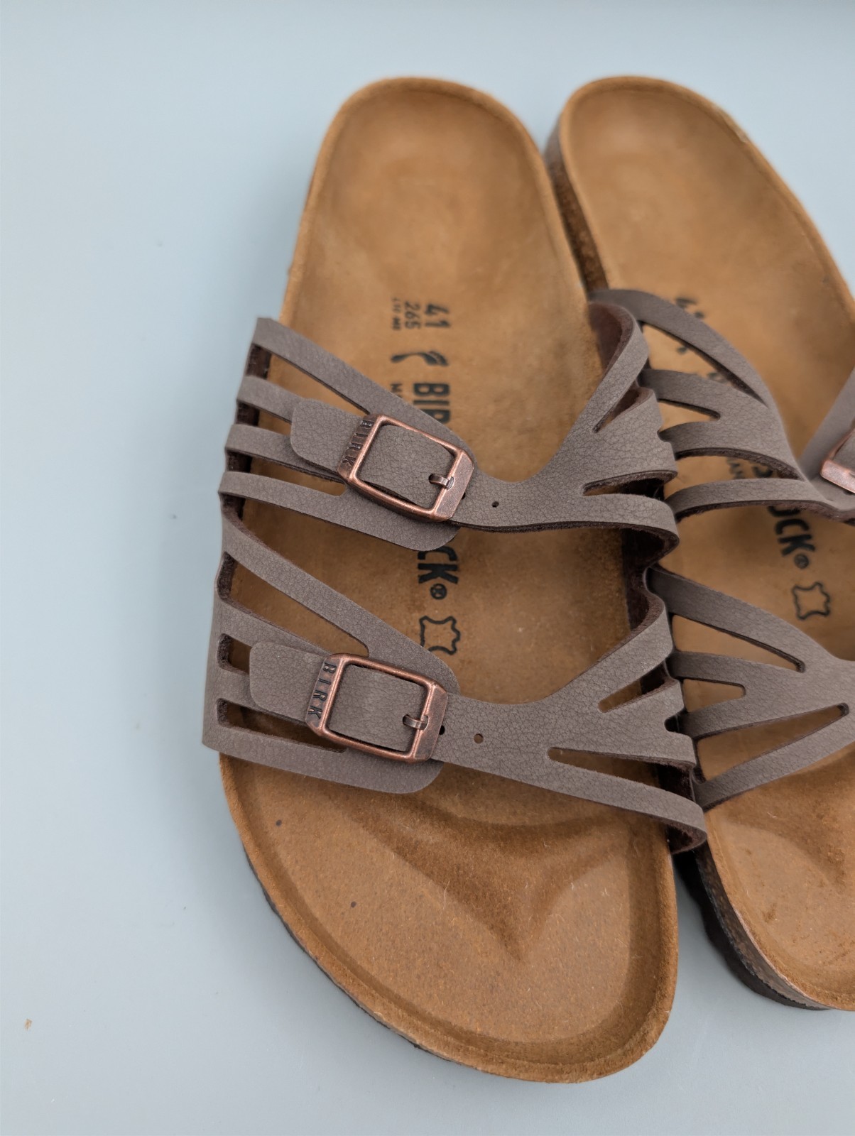 Birkenstock Women’s Granada Mocha Brown Sandals Size 41 W10 M8 – NWT!