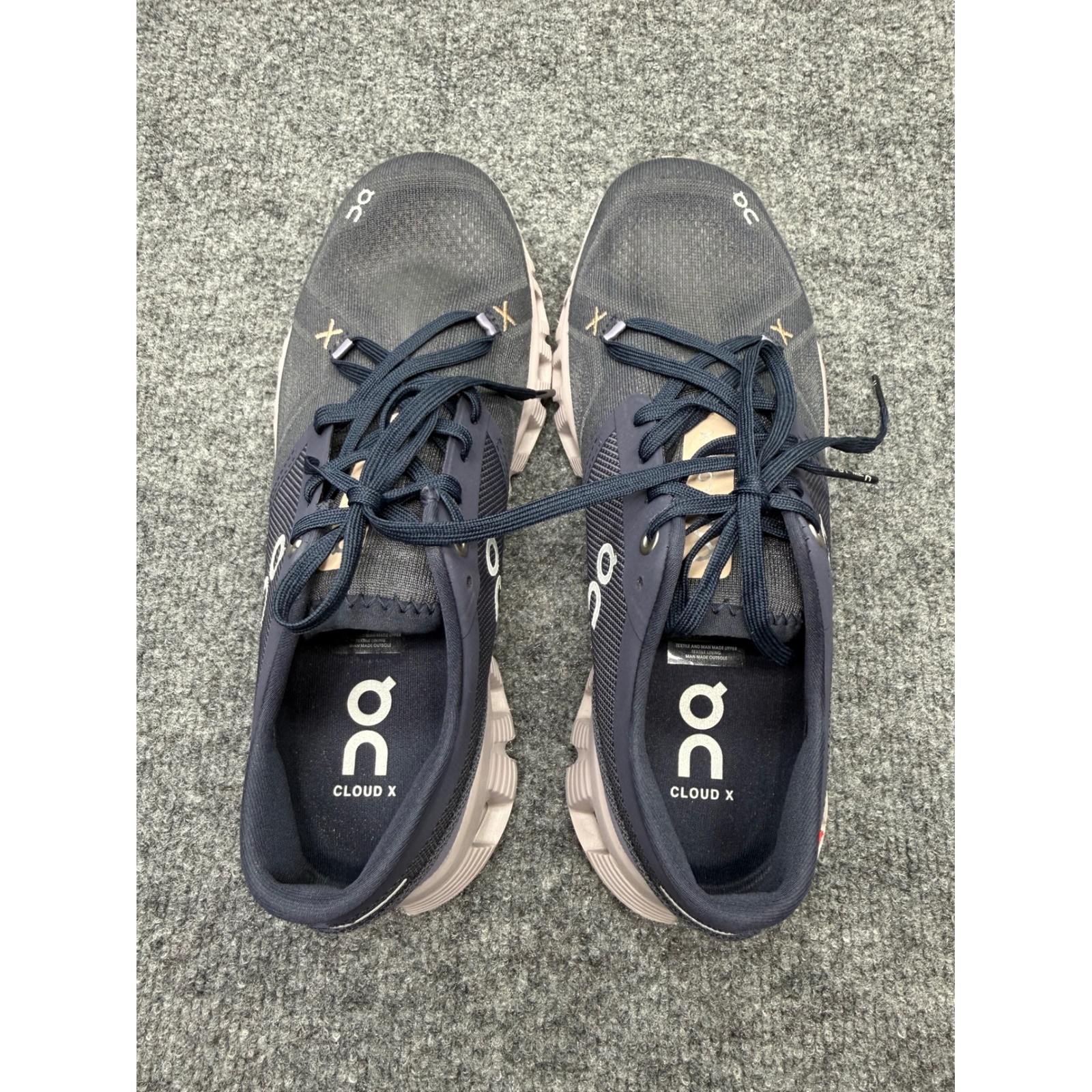 On Running Cloud X Navy Lavender Pink Women’s Size 8 Sneakers 60.98097