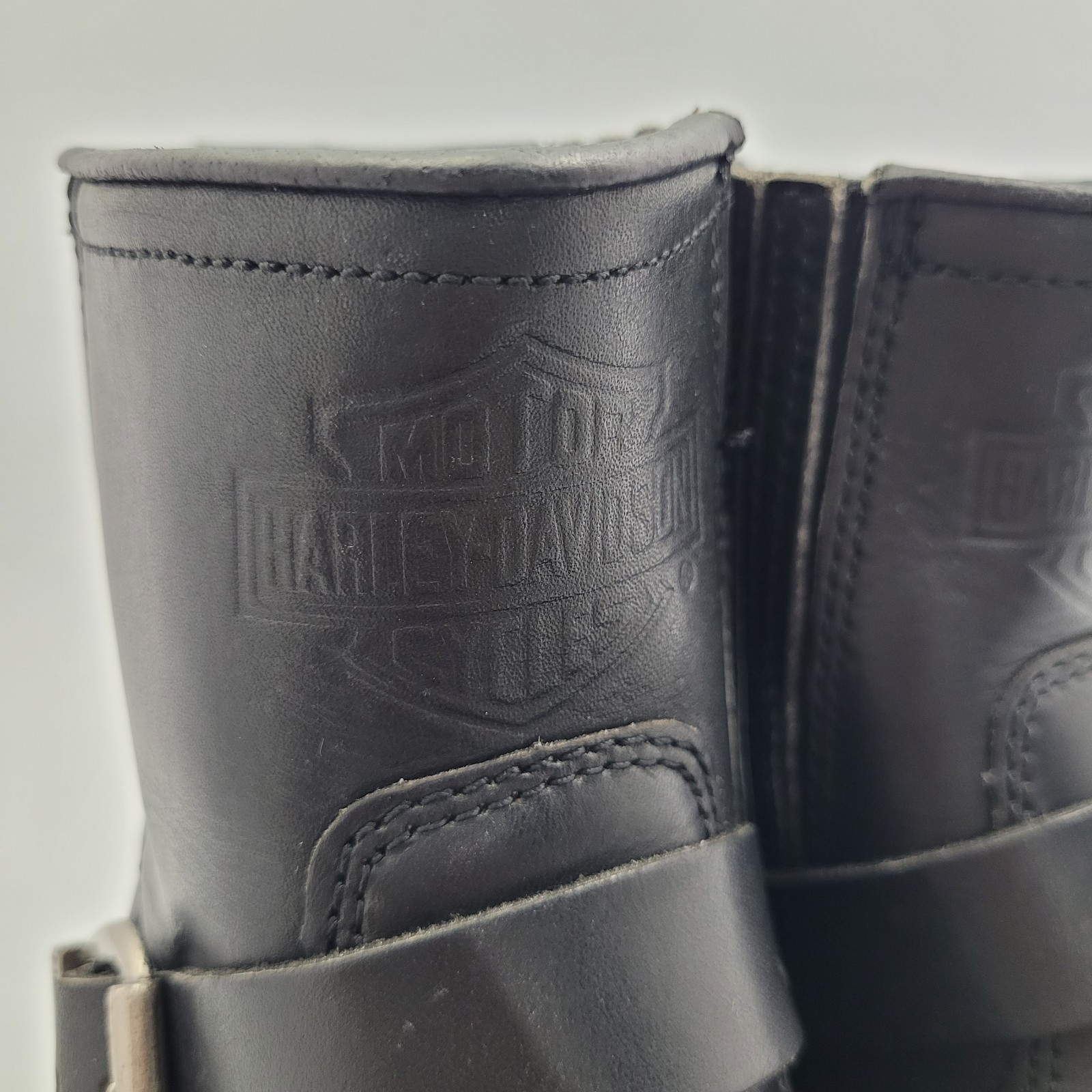Harley Davidson Ankle Moto Boots Vintage Engineer Style 88429 Womens 10