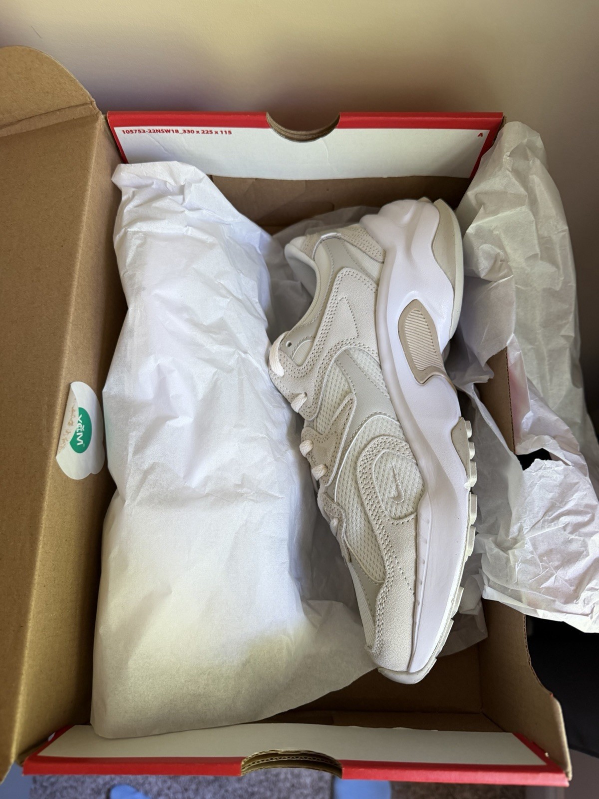 Nike AL8 Women’s Low Top Mesh Lace-Up Sneakers Sail/Light Bone
