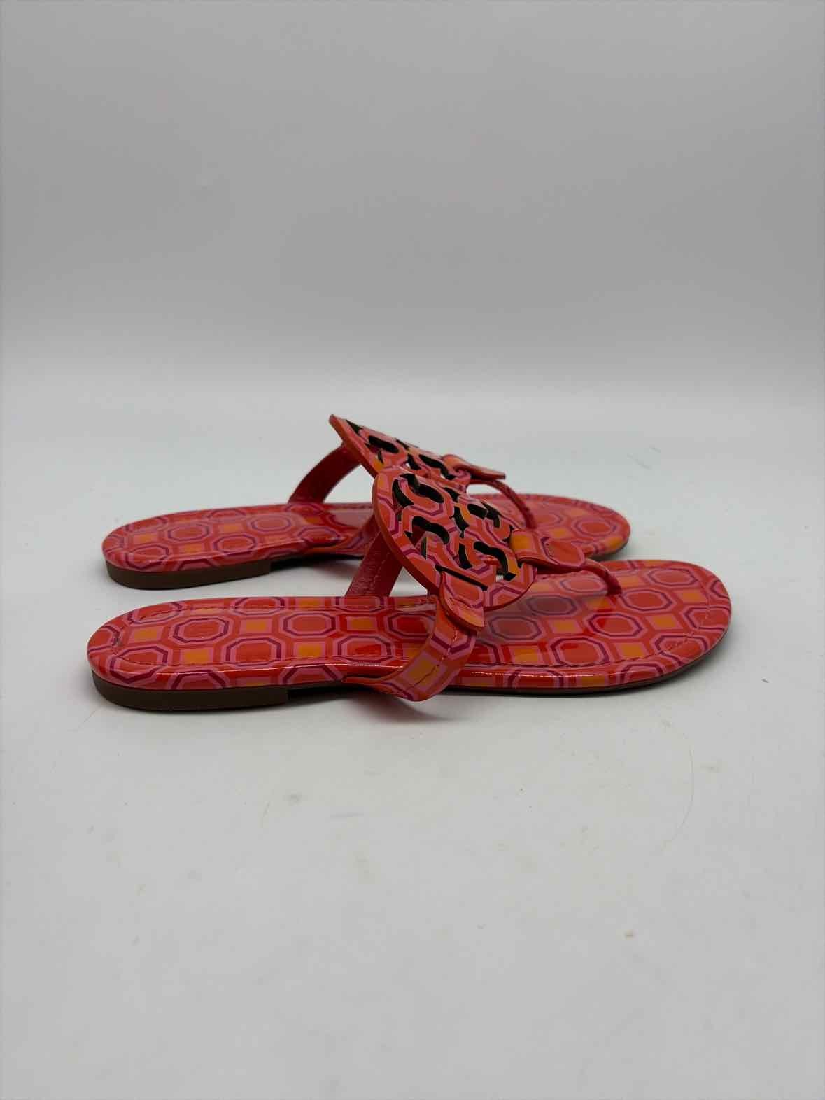 Tory Burch Orange Size 6 Thong Sandals