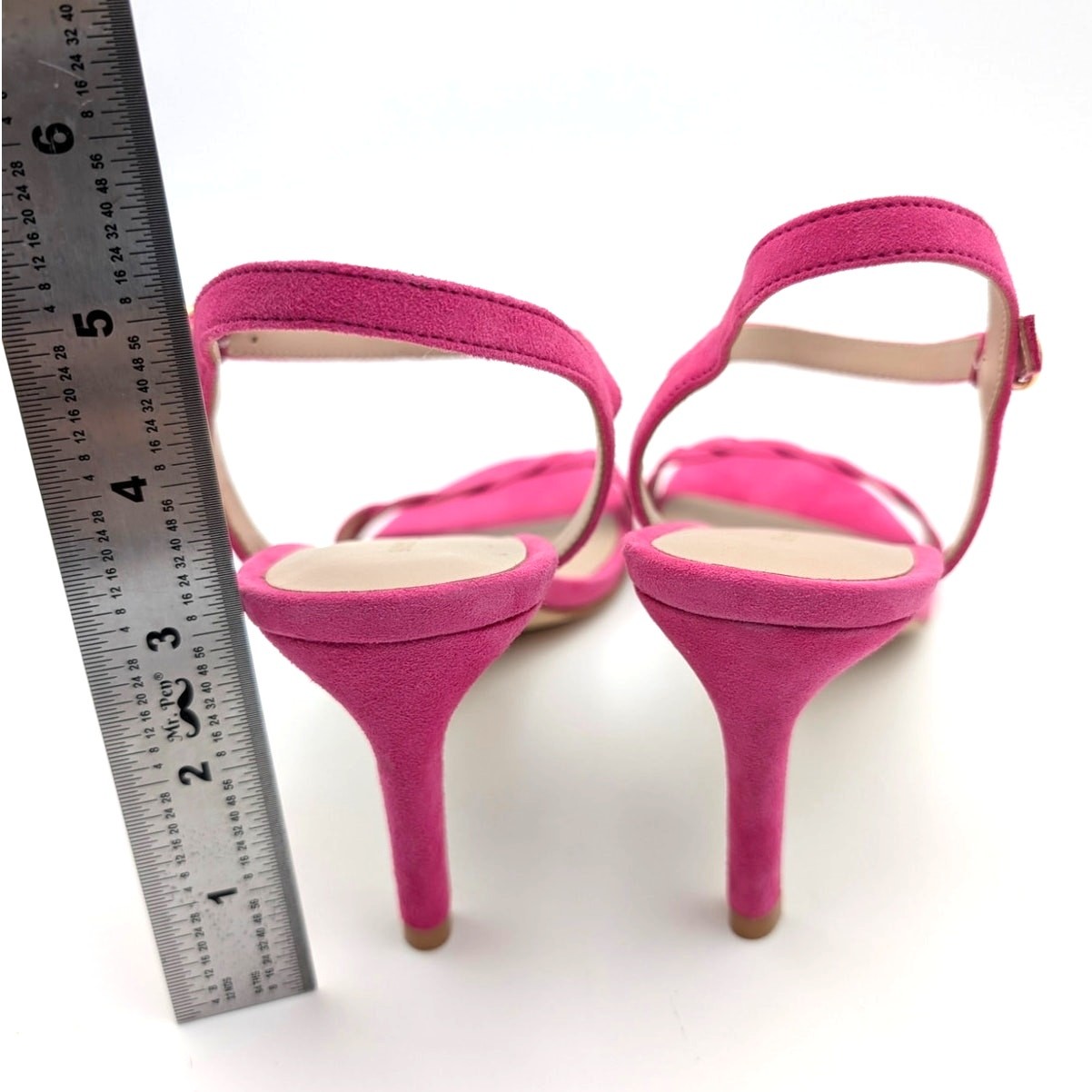 Stuart Weitzman Dancer Twistie 100 Suede Sandal Women’s Pink Size US8 EU38.5
