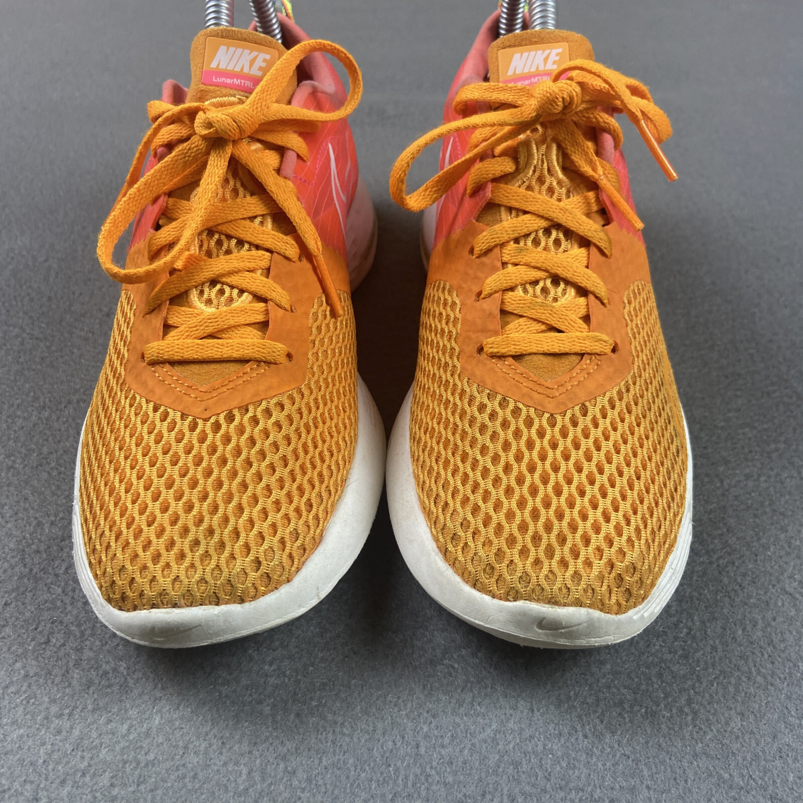 Nike Lunar MTRL Shoes Womens 7 Orange Pink Running Training Sneakers Montreal