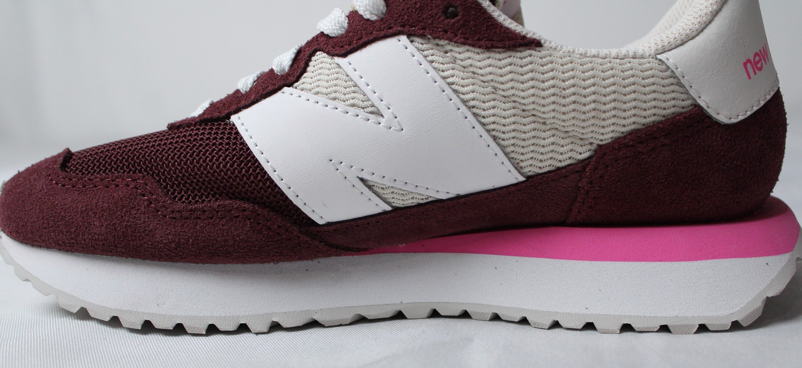 New Balance Unisex Adults 237 Suede Sneakers JL3 Burgundy Size US:6.5W/5M UK:4.5