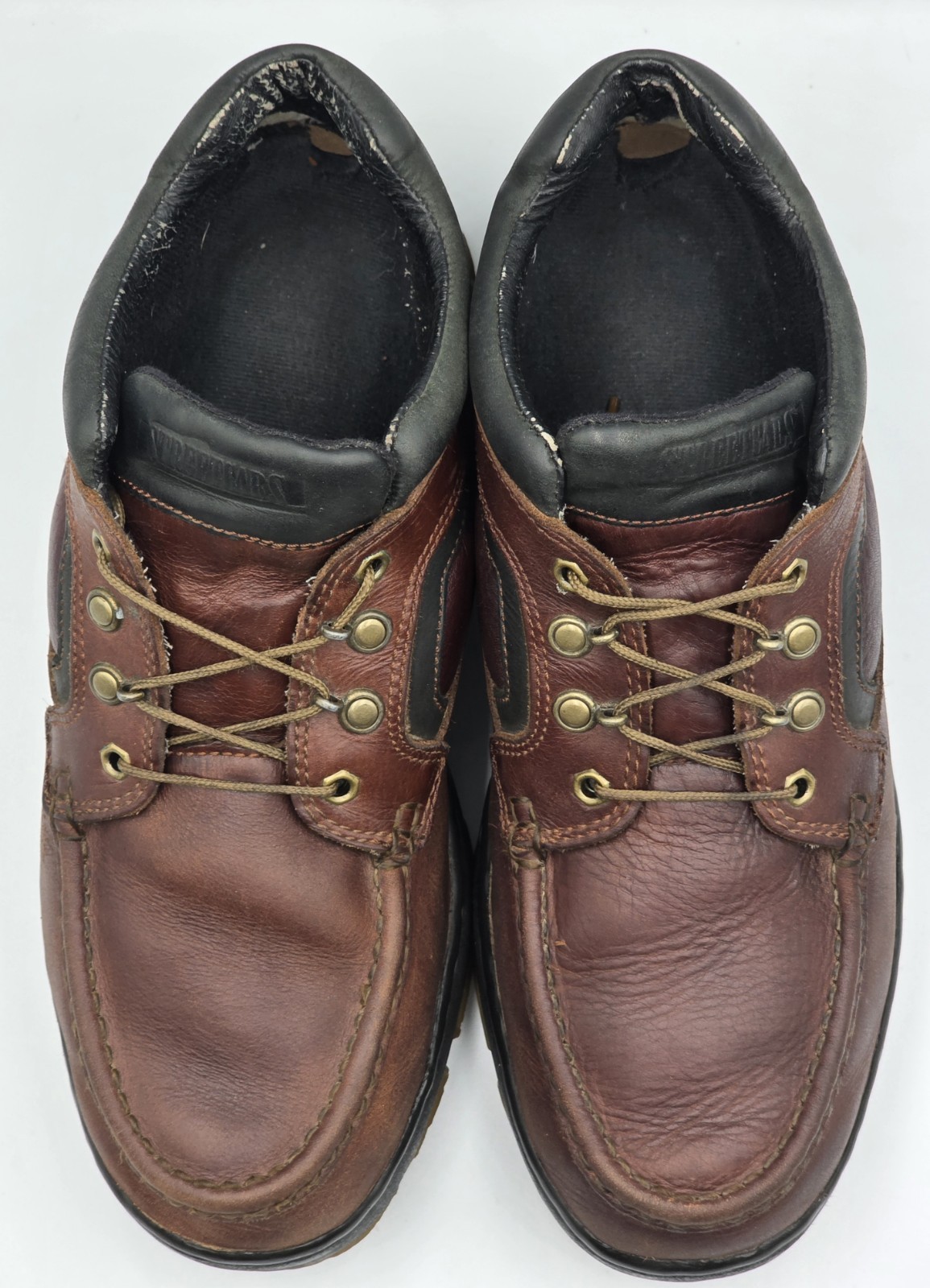 STREETCARS Women’s Leather Lace-Up Brown Ankle Boots Shoes Size 10.5