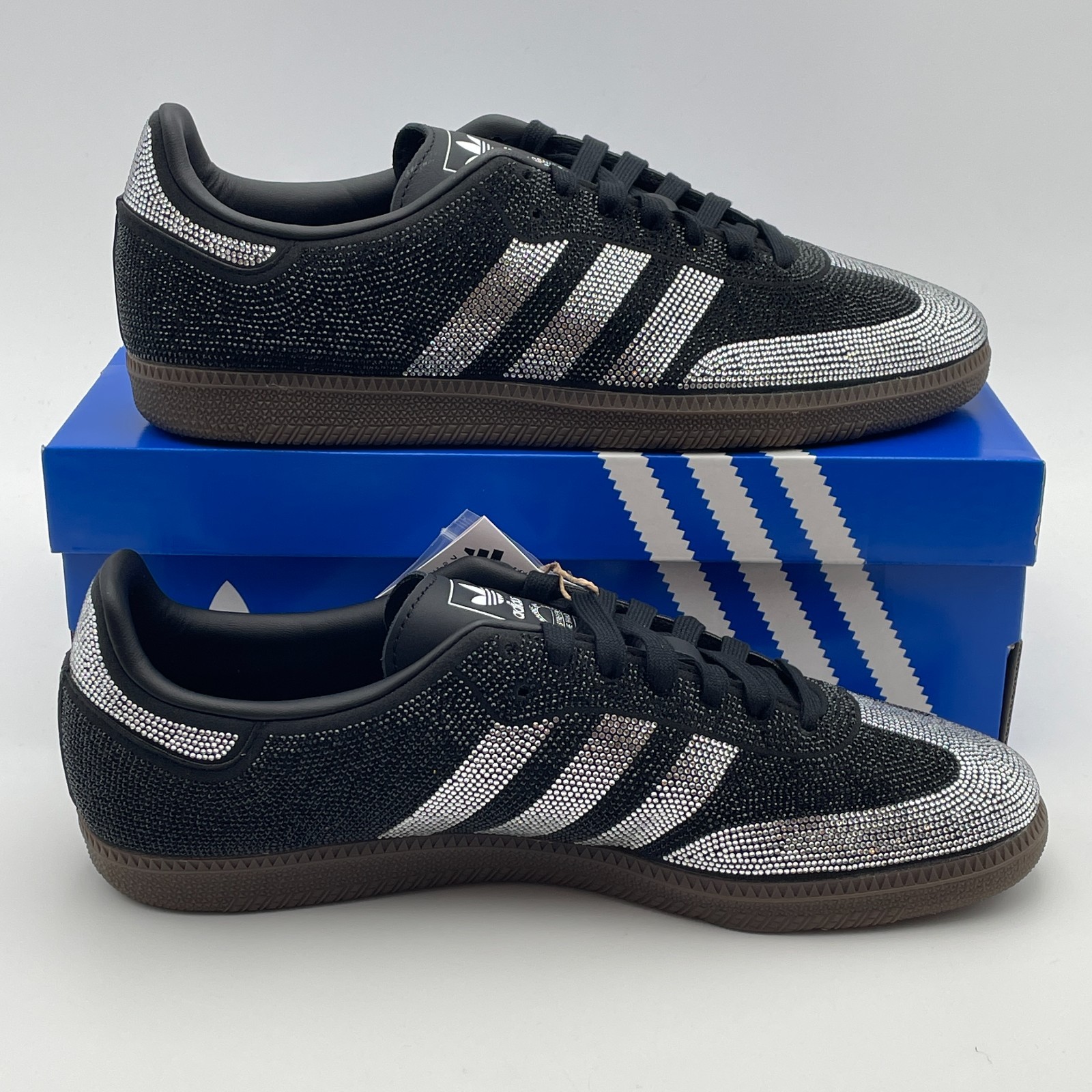 adidas Originals Samba OG Rhinestone Core Black IH9052 Women’s Size oki12