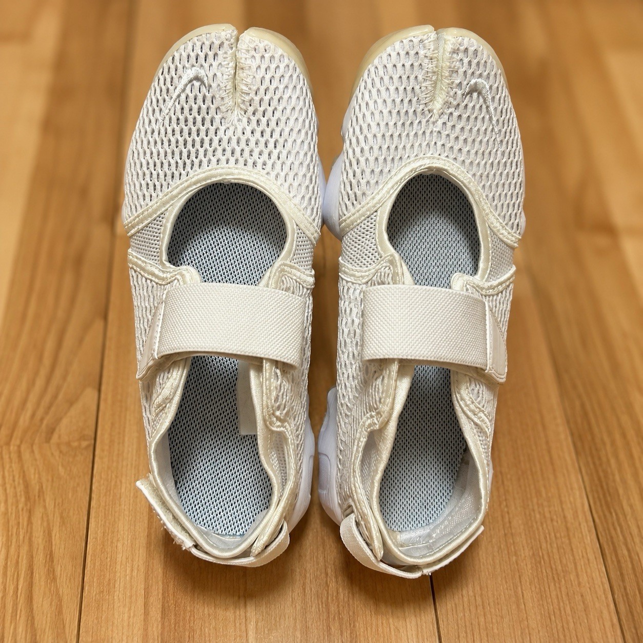 Nike Air Rift BR White Platinum Mesh Shoes Women’s US7 24cm 848386-100 NWT
