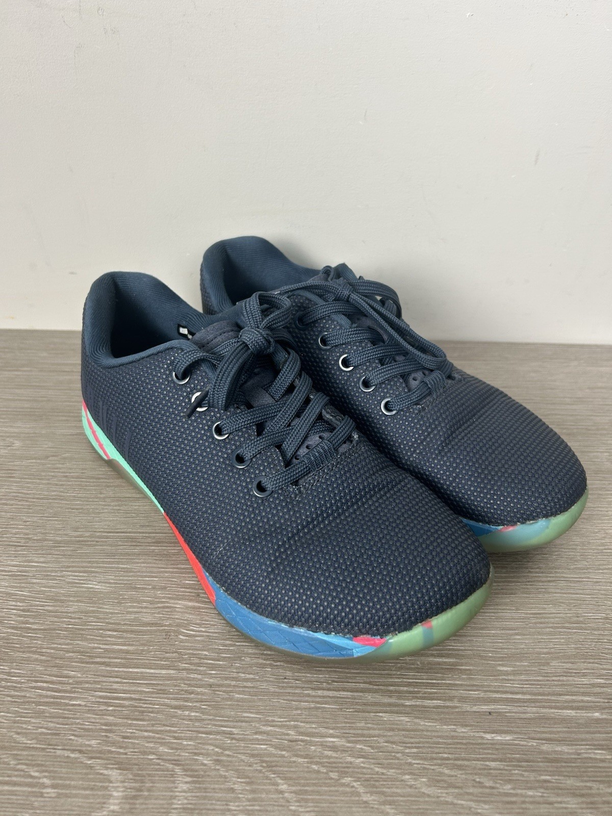 NOBULL Womens Lightning Lightweight Trainer Navy Multicolor Size Women 8.5 Men 7