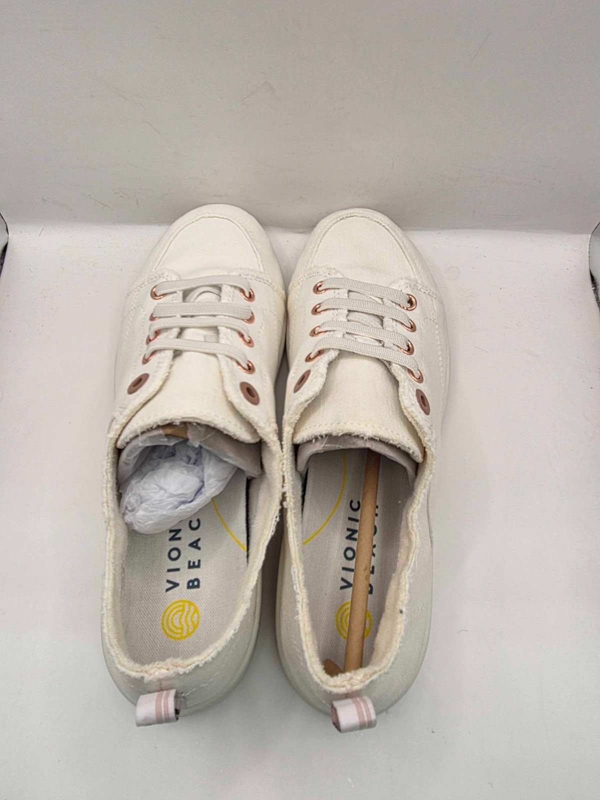 Vionic Women’s Pismo Trainers-White 8.5US