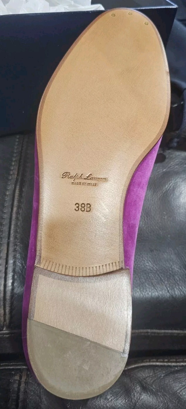 Ralph Lauren Collection Alonzo Velvet Loafers