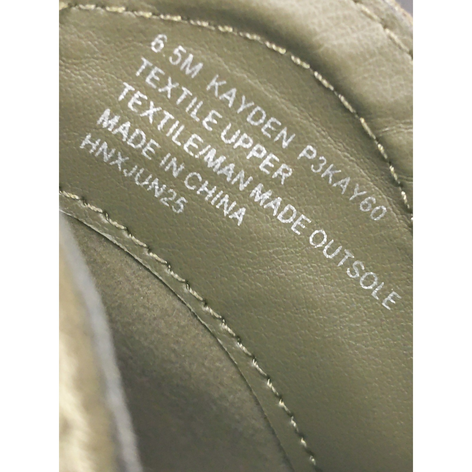 Joie Kayden Ankle Boots Womens 6.5 Olive Green Suede Textile Stacked Block Heel