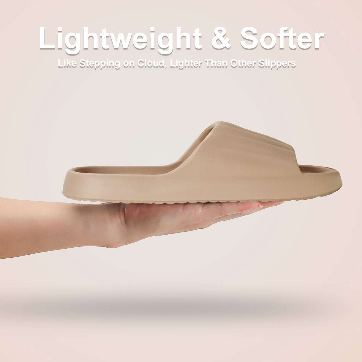Cozy Shower Anti-Slip Sandals Ultra Soft Slippers Home Beach Outdoor Slippers US