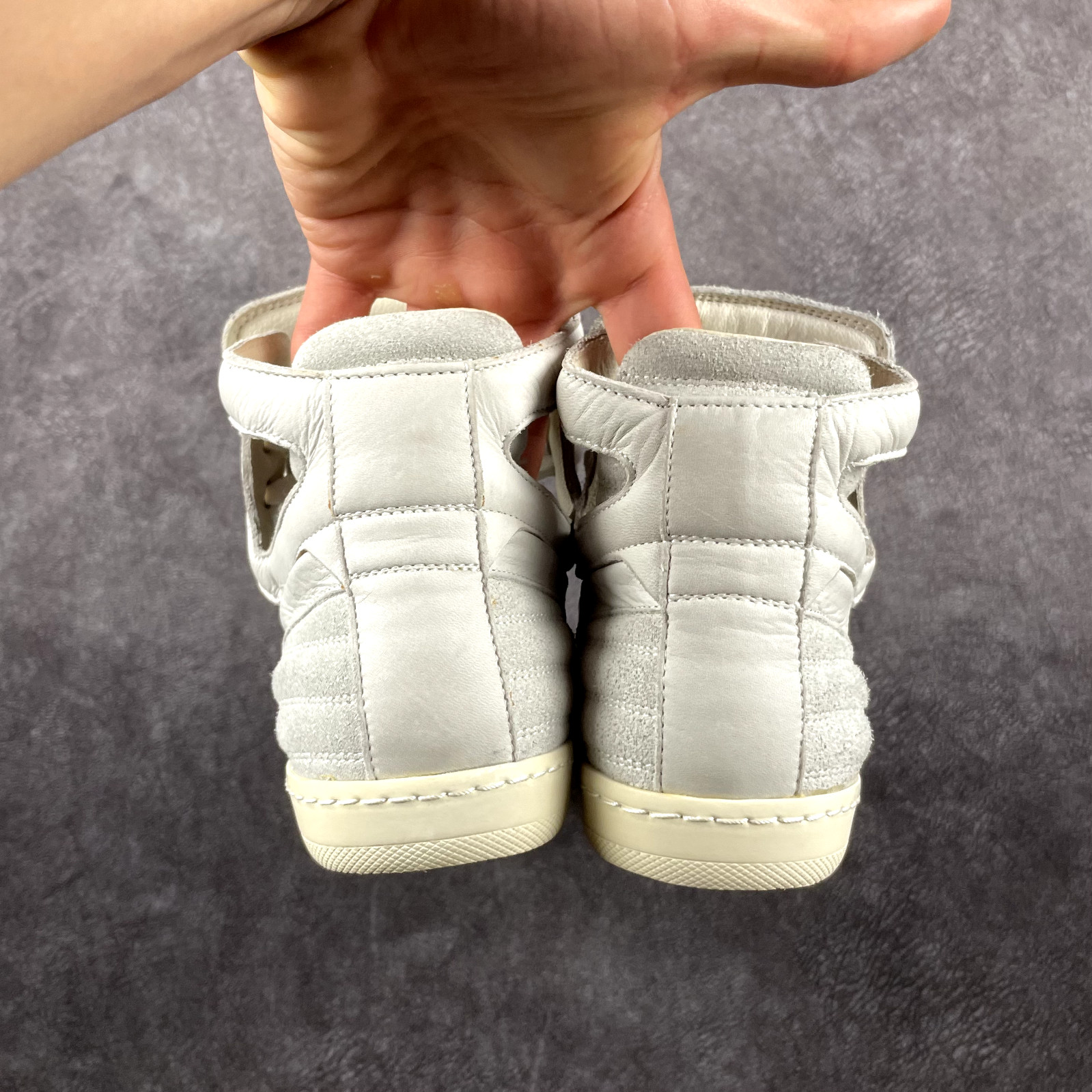 Alexander McQueen Puma High-Top Suede Women’s Sneakers White Ivory 37 in Romania