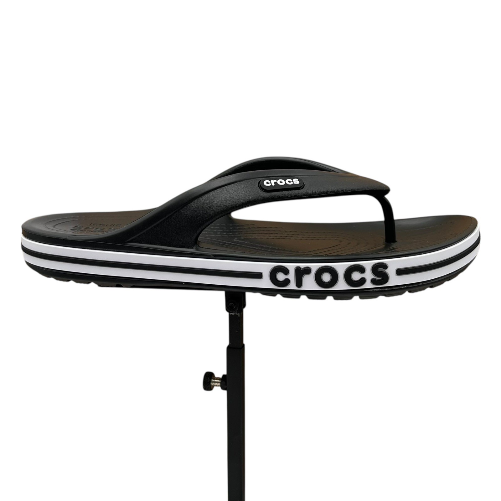 Crocs Bayaband Women’s Flip Flop Sandals Size 9 Black Water Friendly Lightweight