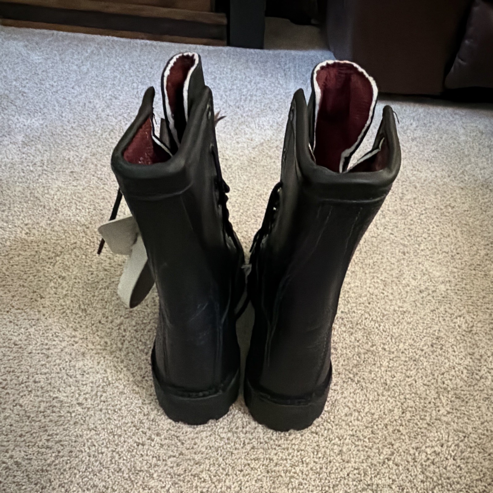Danner INS Olympic 69410 GTX Gore-Tex Black Leather Lace-Up Mid-Calf Boot 6.5M