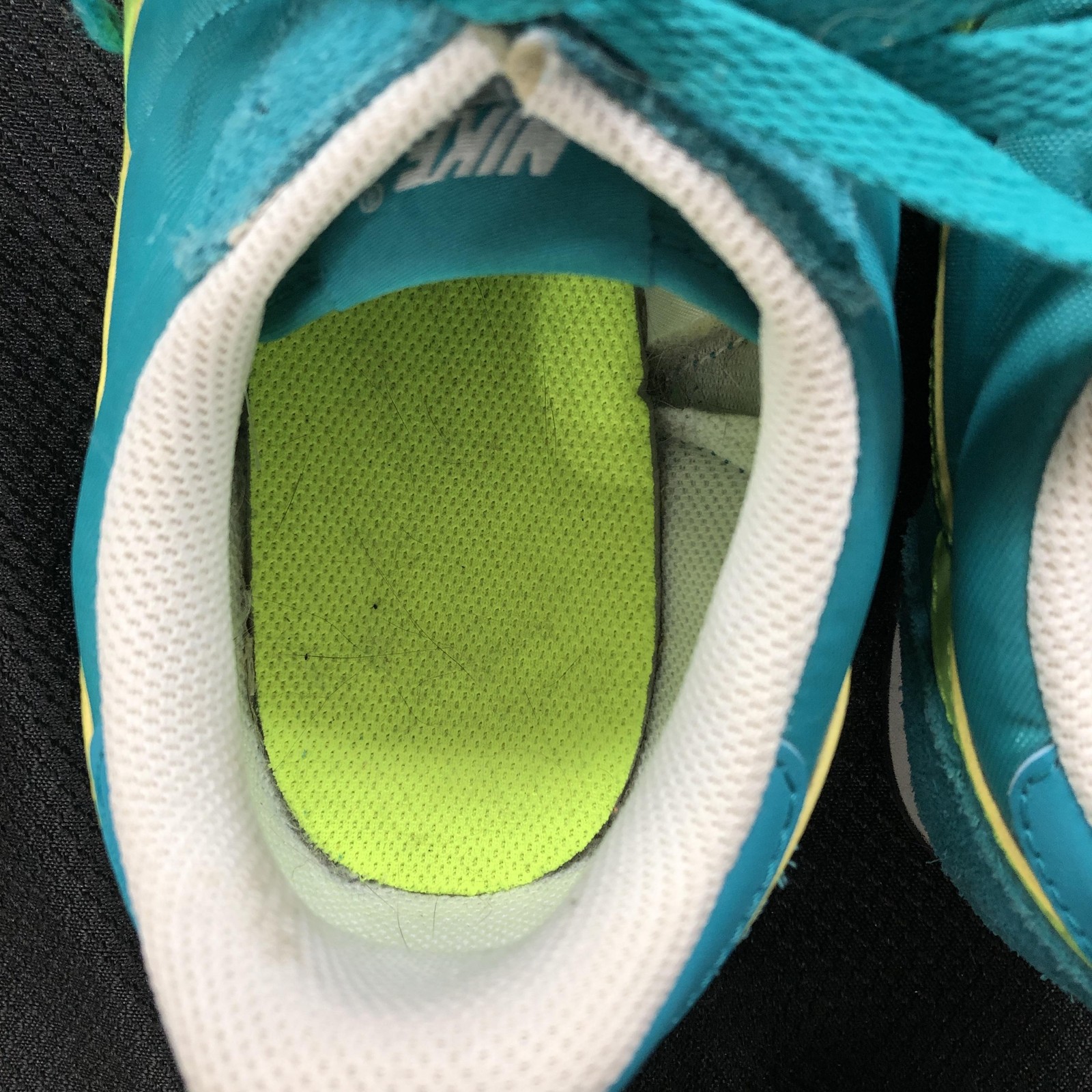 Nike Shoes Womens Size 9 Blue Teal Suede Mesh Running Retro Sneakers 644451-300