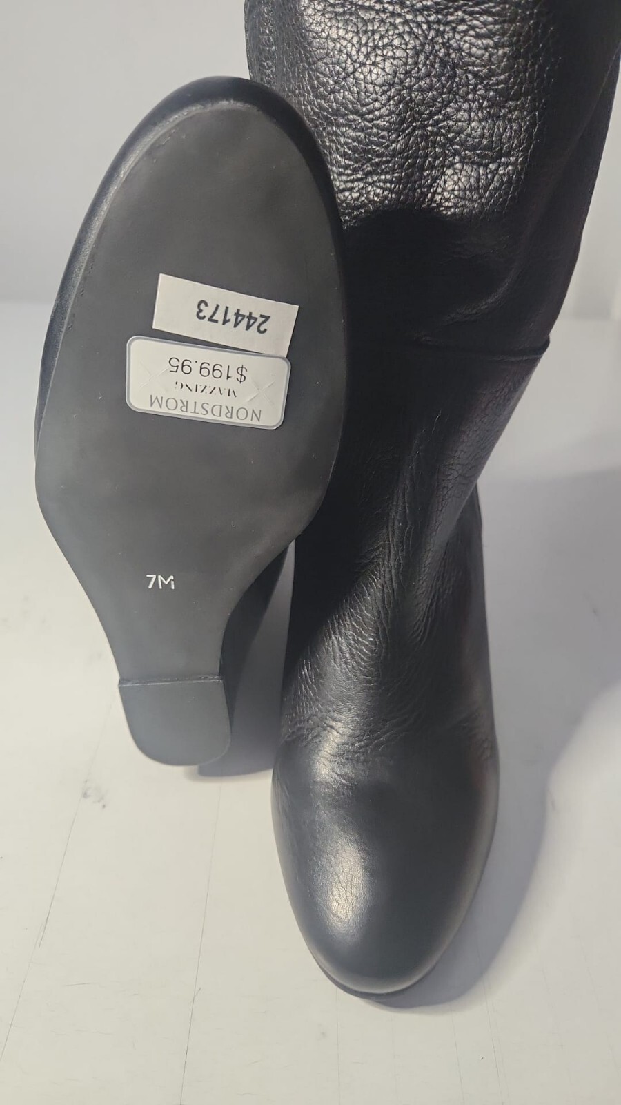 Women’s Mazzing Leather Long Boots (Size 7M)