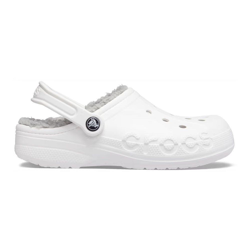 New CROCS Womens BAYA LINED CLOG 205969-11H WHITE US W 6-11 TAKSE