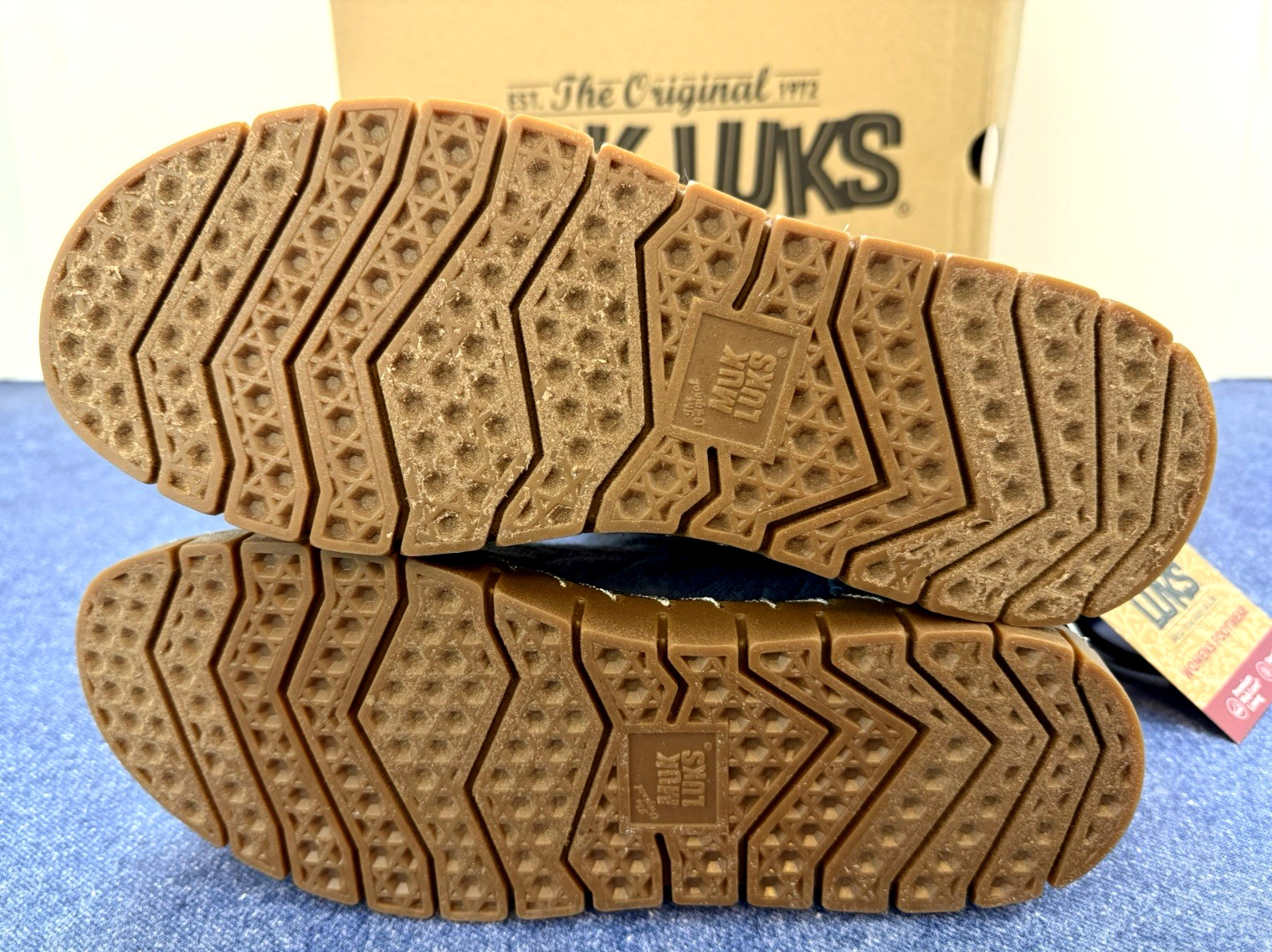 Muk Luks Women’s Size 7.5 Twilight Color~Flexi Hoboken Ankle Boots~Memory~NIB