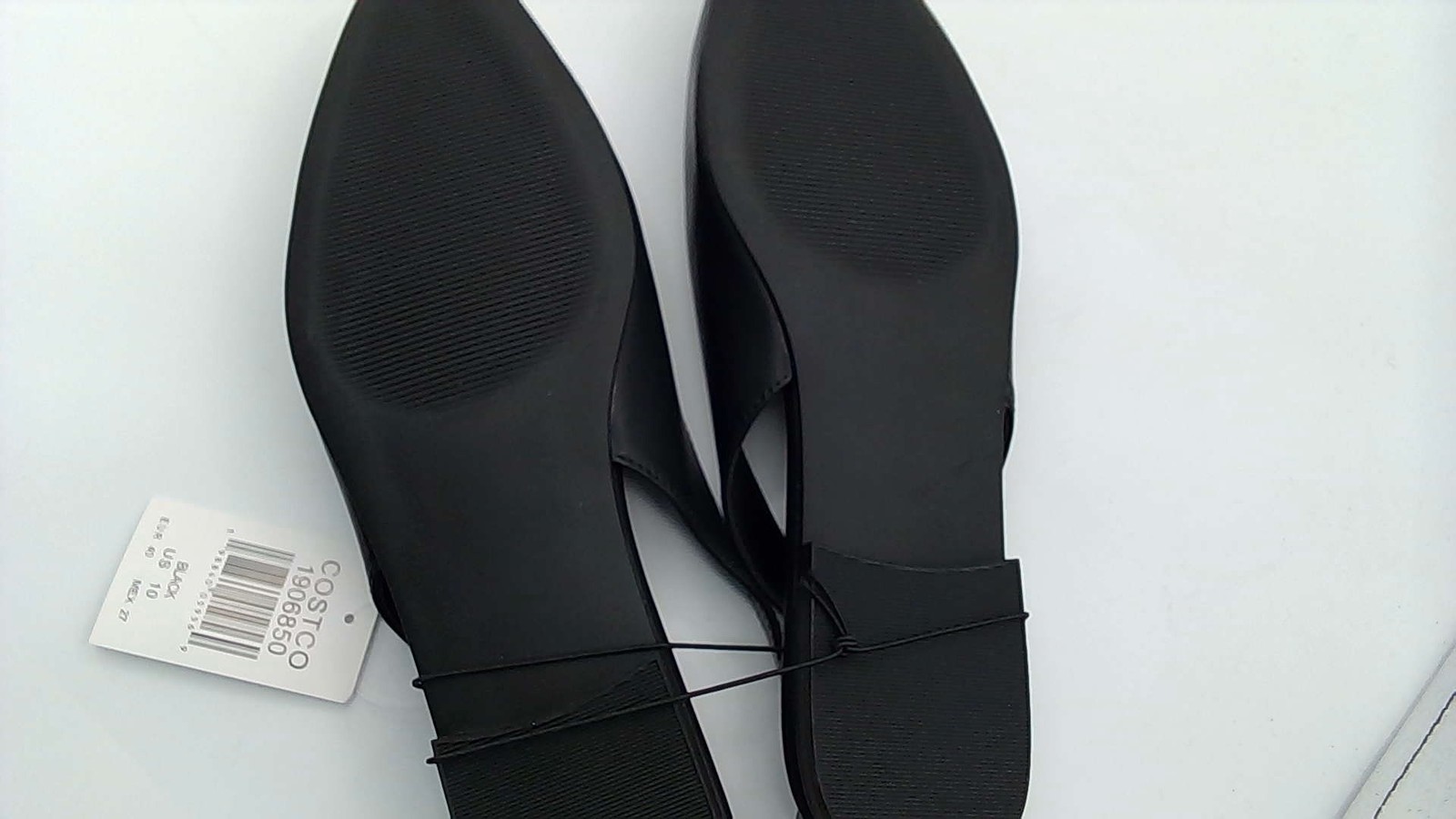 Kensie Felice Slingback Women’s Black Flats Pointed Toe Casual Dress Shoes – 10