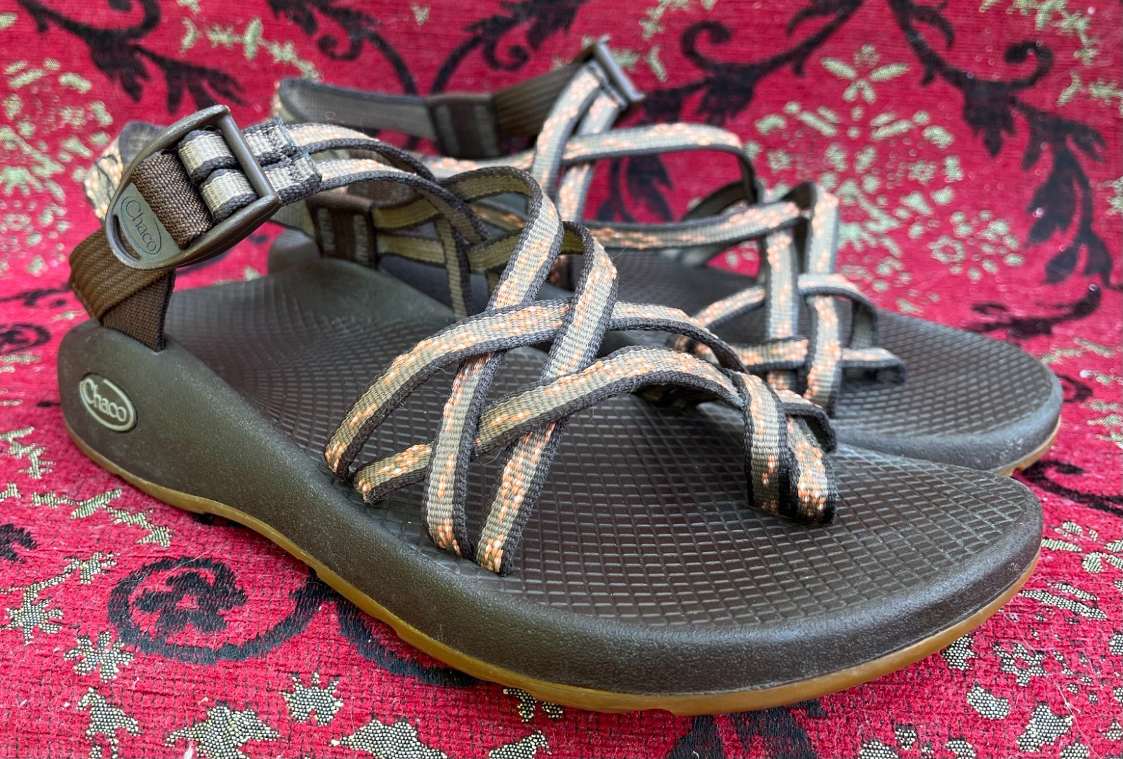 Women’s Chaco ZX2 Vibram Yampa Blossom Sport Sandals Toe Loop- Size W8
